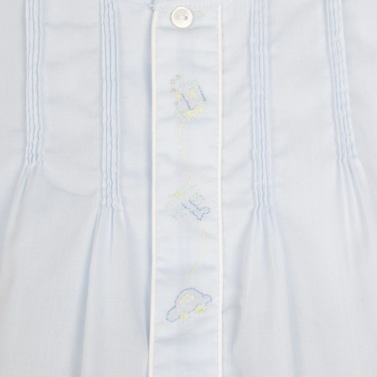 Train and Plane Embroidered Pleated Bubble - Image 2