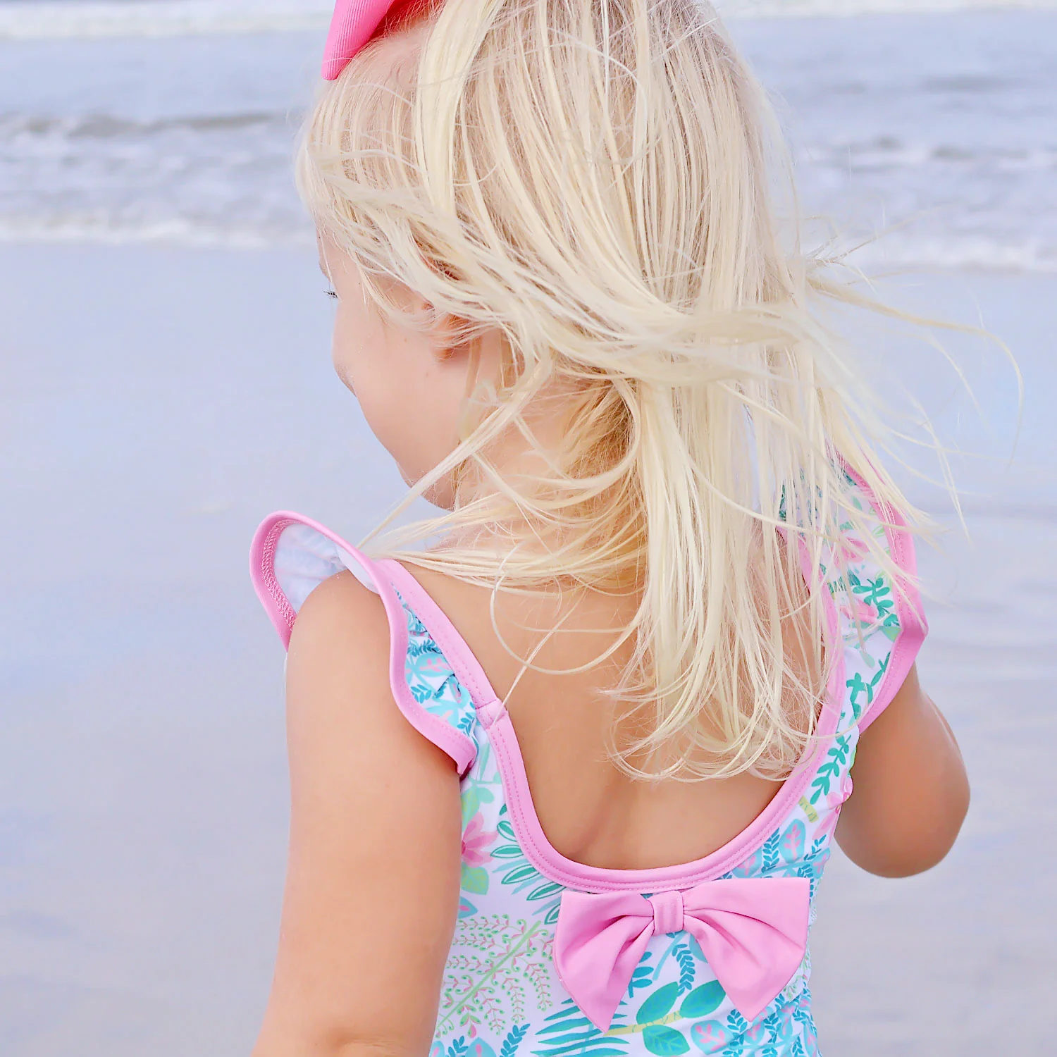 Tropical Island One Piece Swimsuit - Image 2