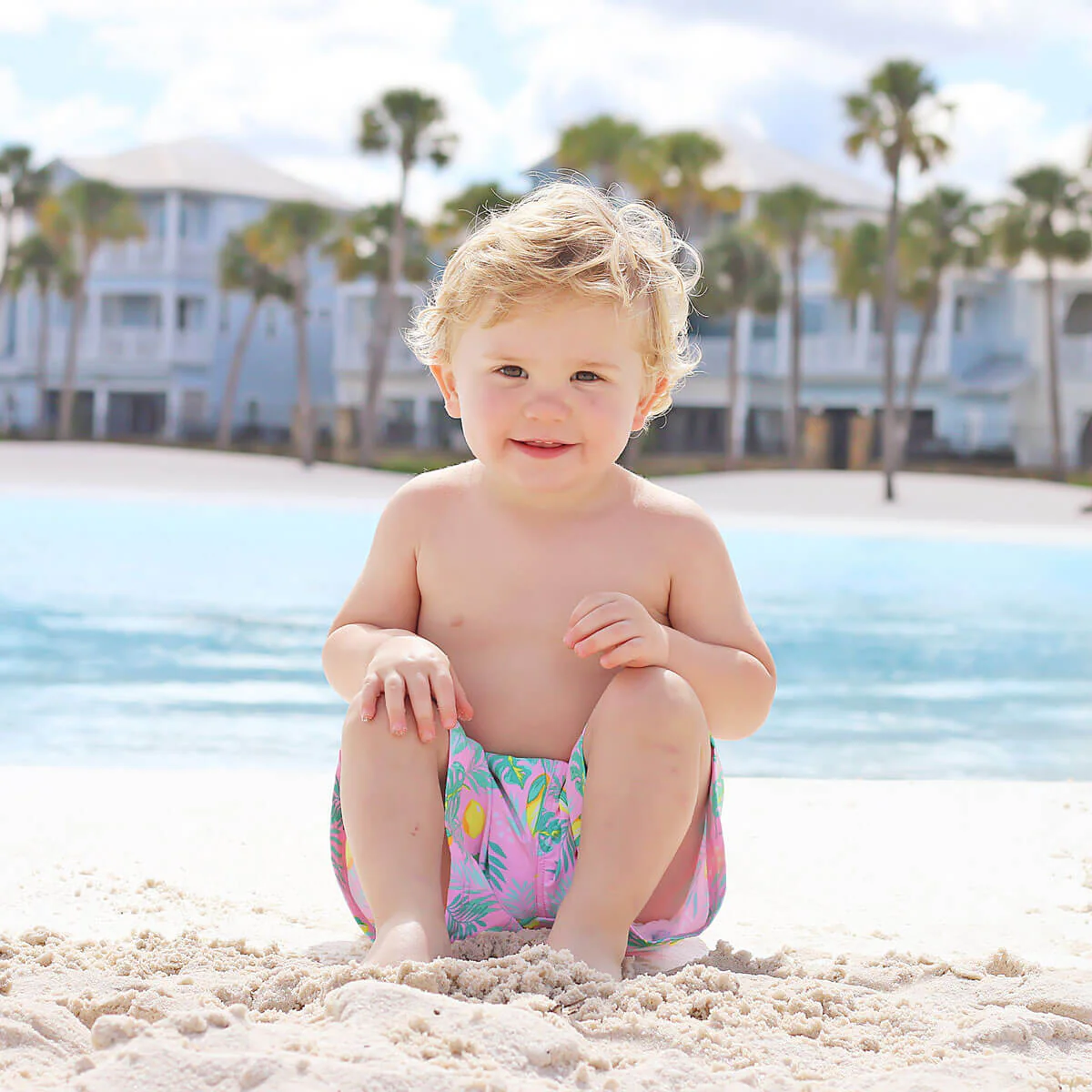Pacific Palm Swim Trunks - Image 5