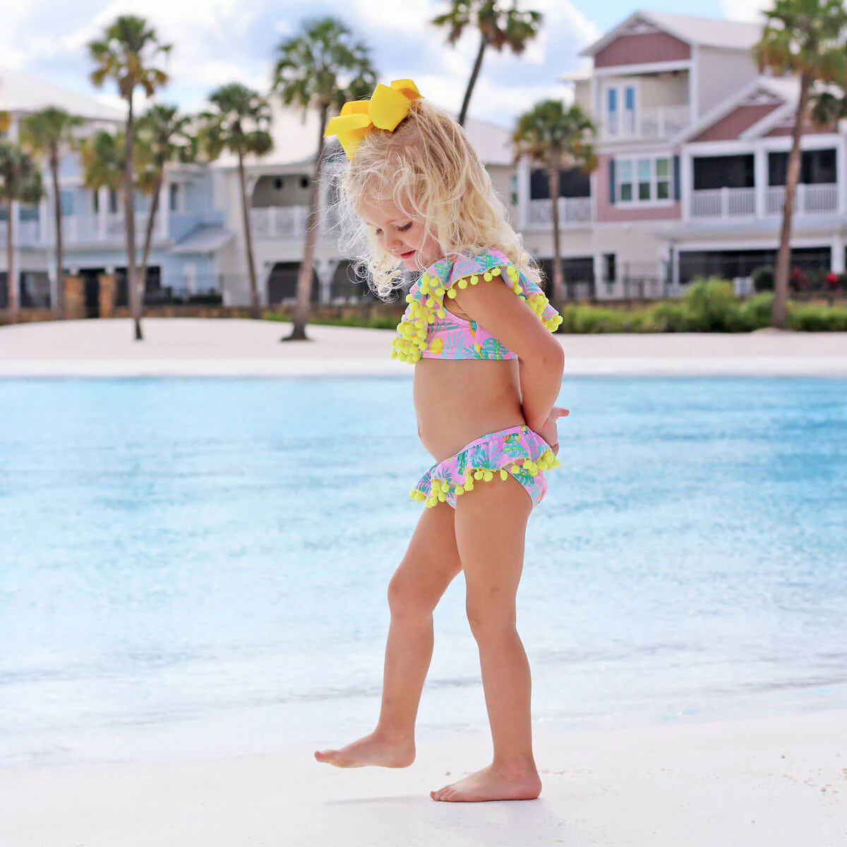 Pacific Palm Two Piece Swimsuit - Image 5
