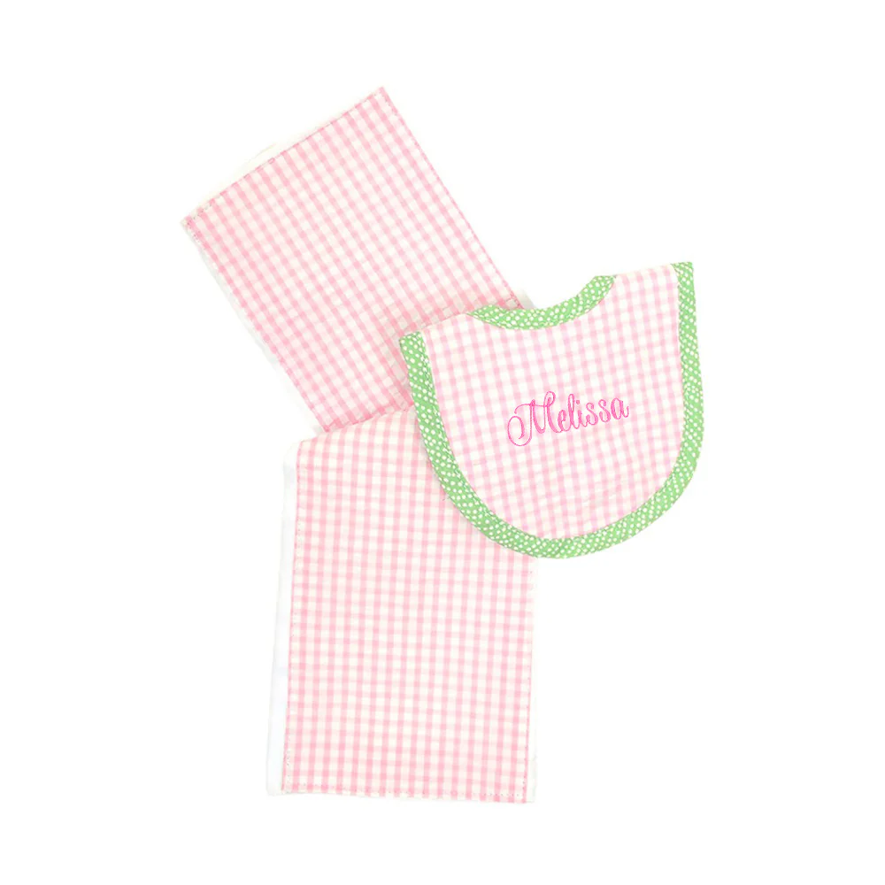 Tulip Drooler Bib & Burp Set - Image 3