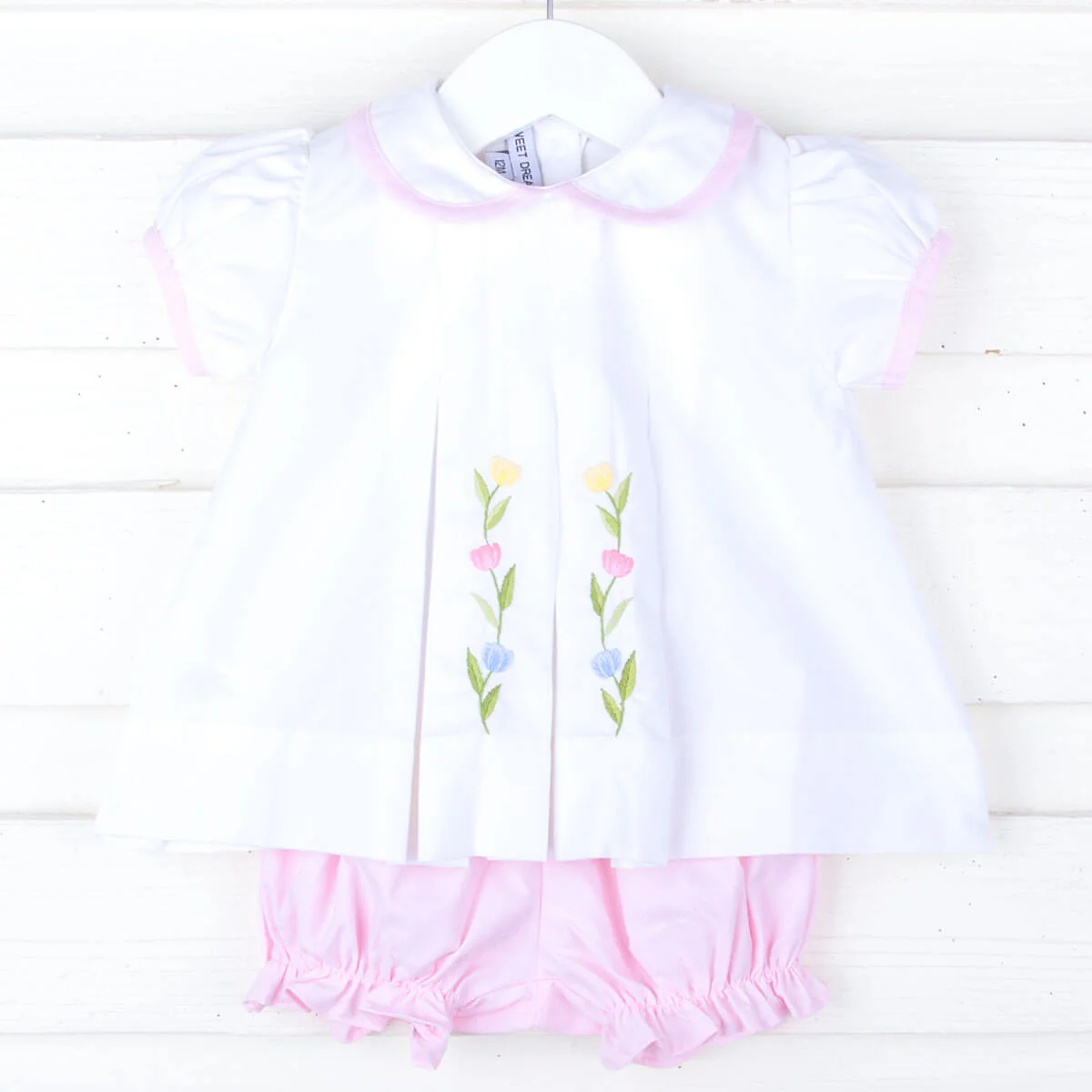 Tulip Embroidered Bloomer Set - Image 2