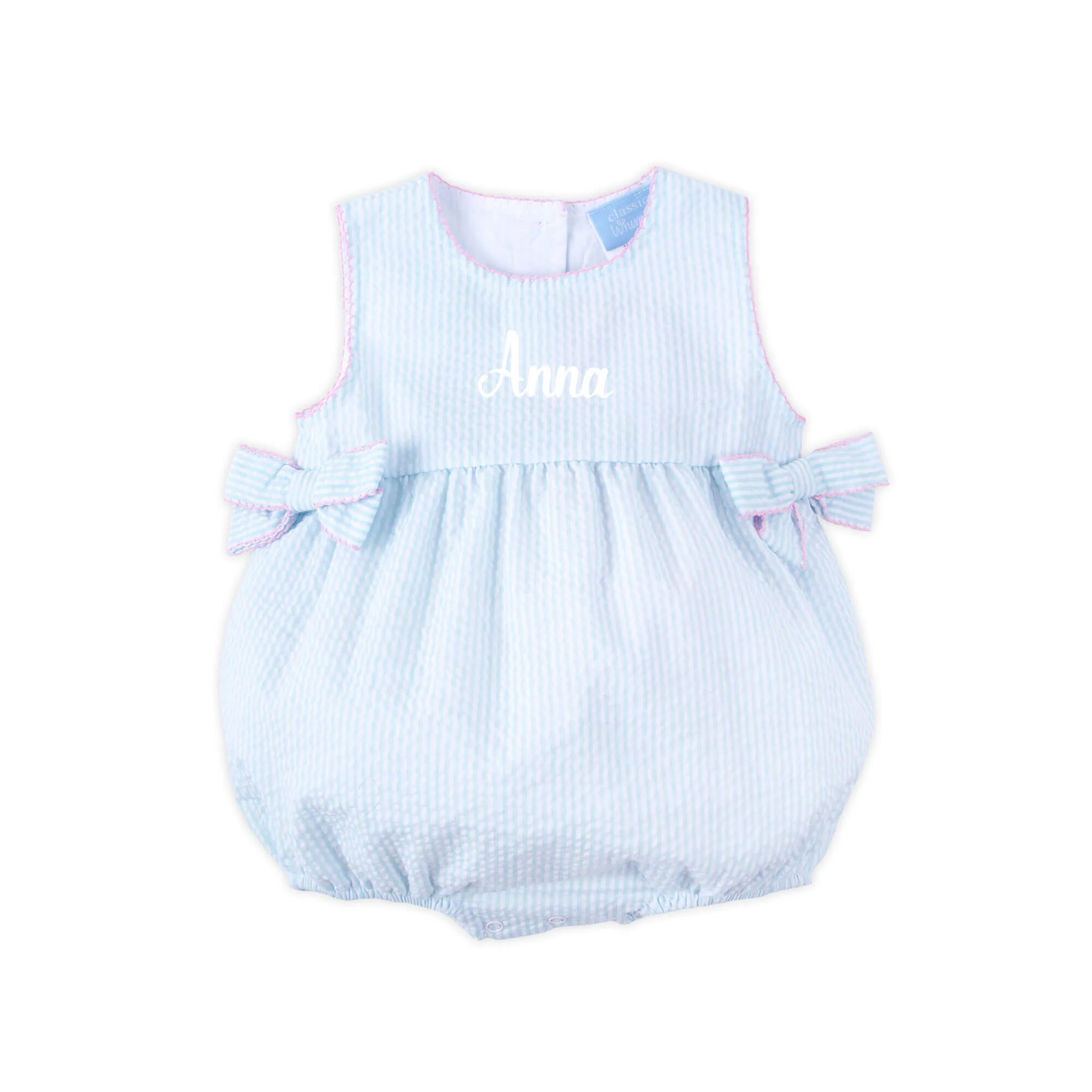 Turquoise Stripe Ellie Bubble - Image 2
