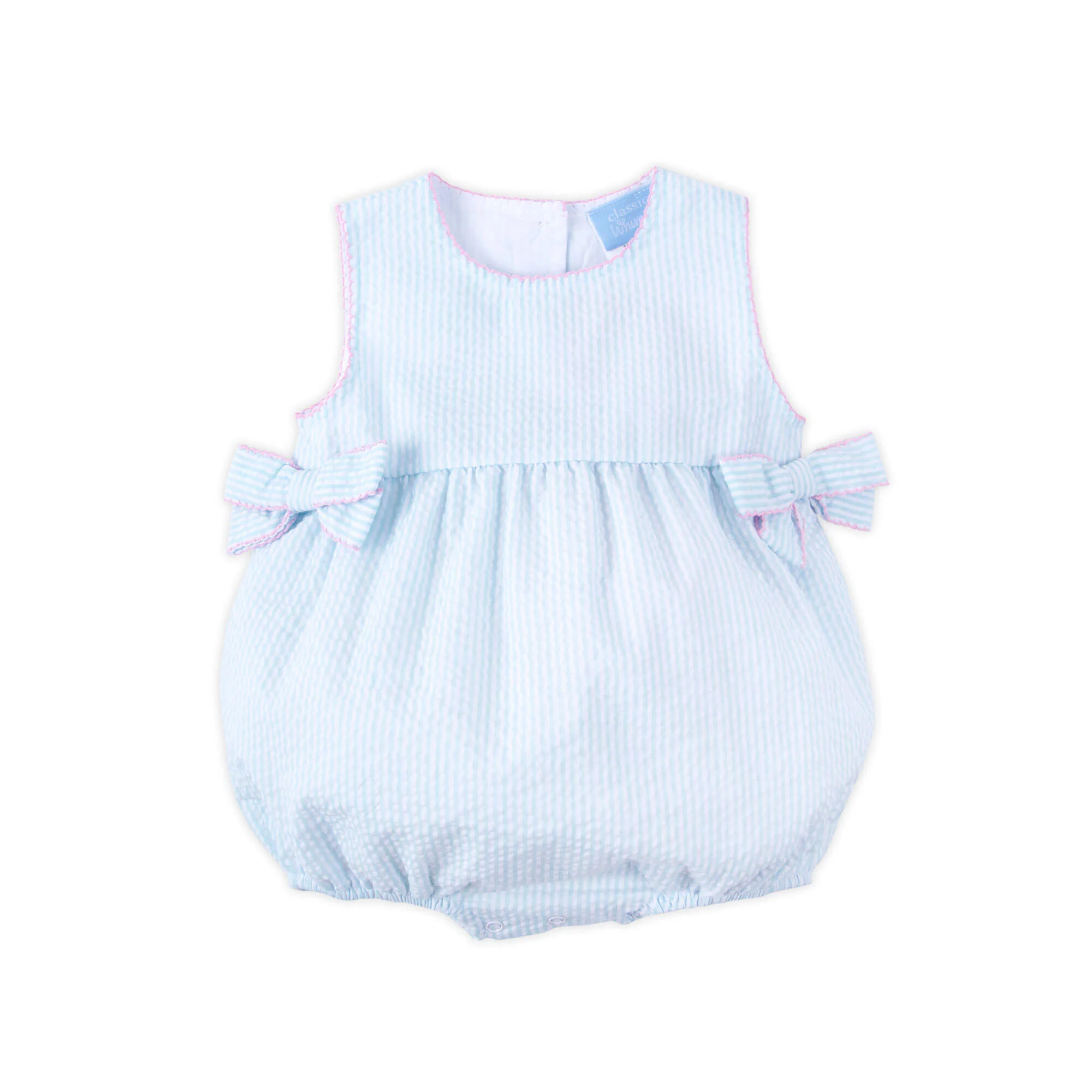 Turquoise Stripe Ellie Bubble - Image 4