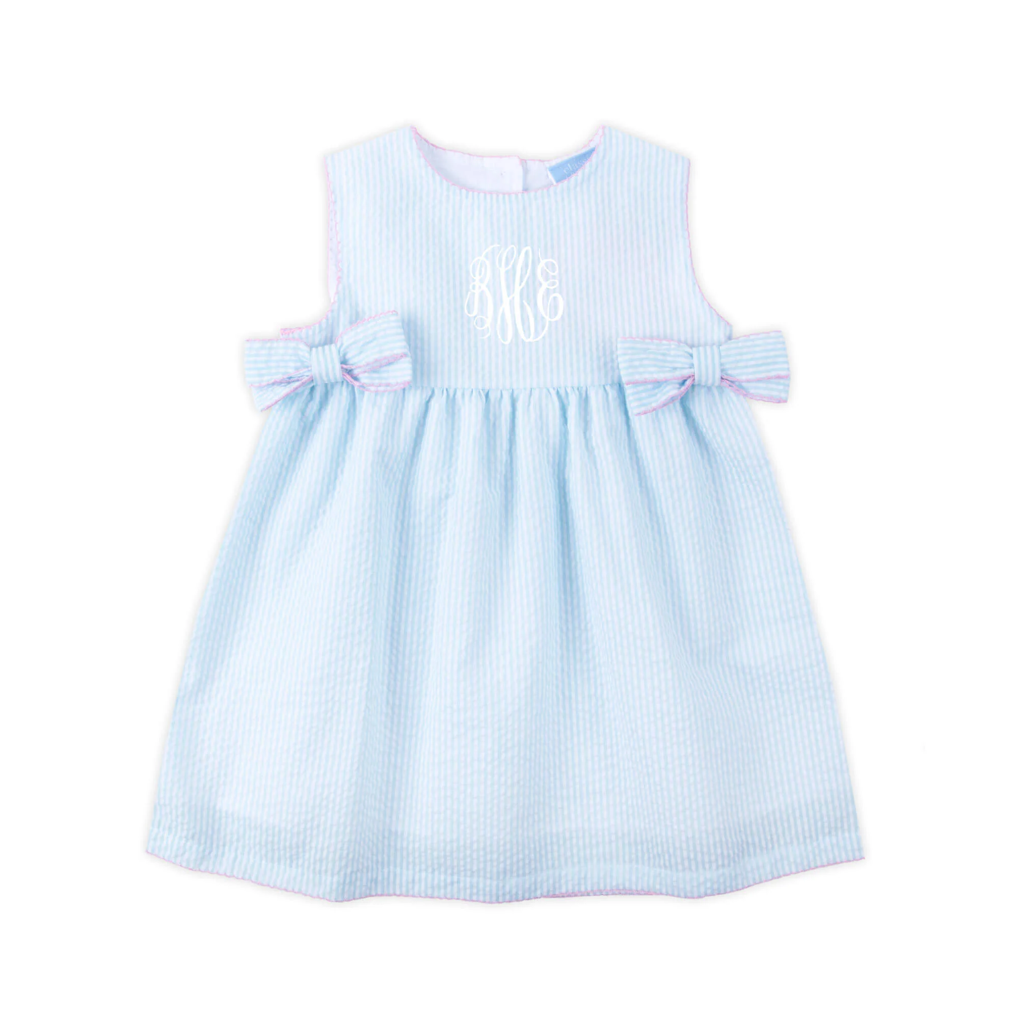 Turquoise Stripe Ellie Dress - Image 2