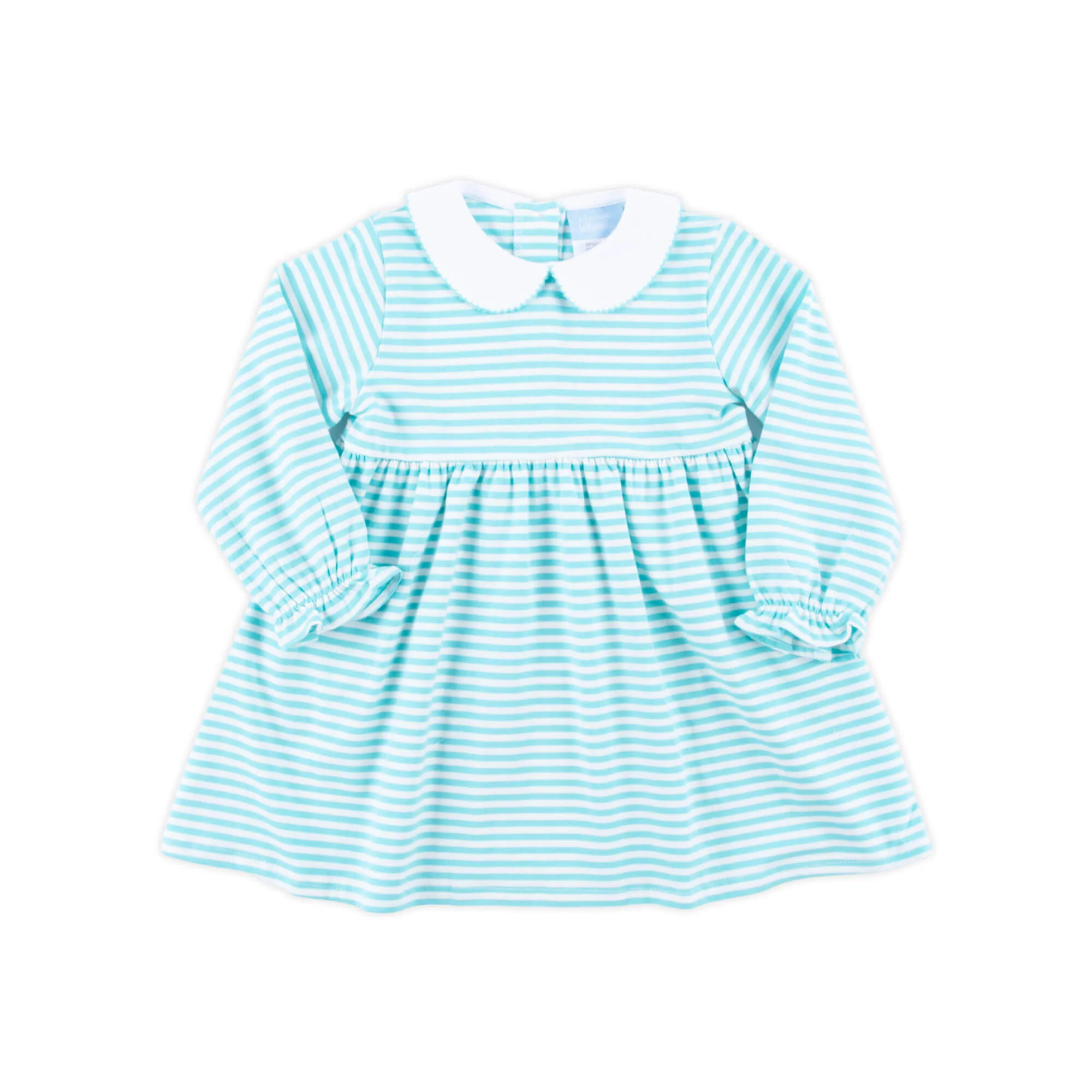 Turquoise Stripe Riley Dress - Image 2