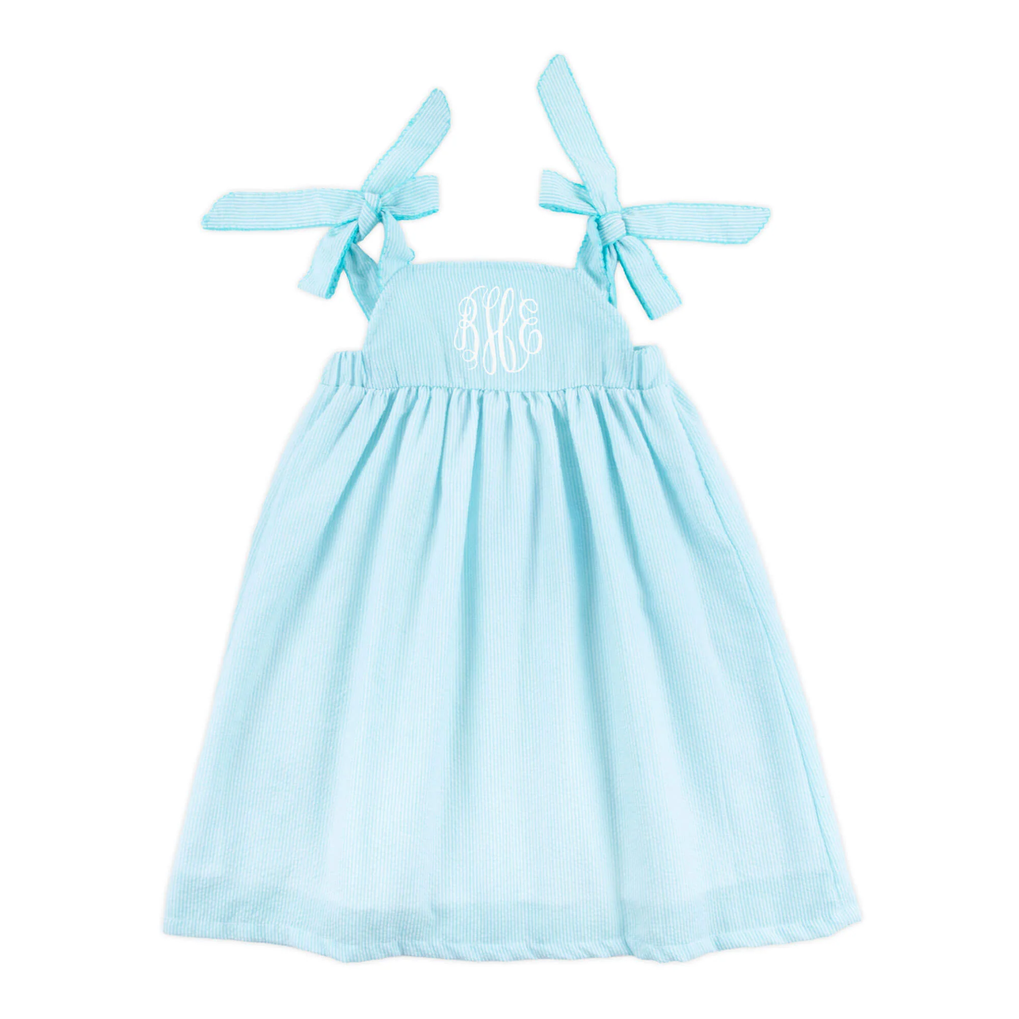 Turquoise Stripe Skyler Dress - Image 2