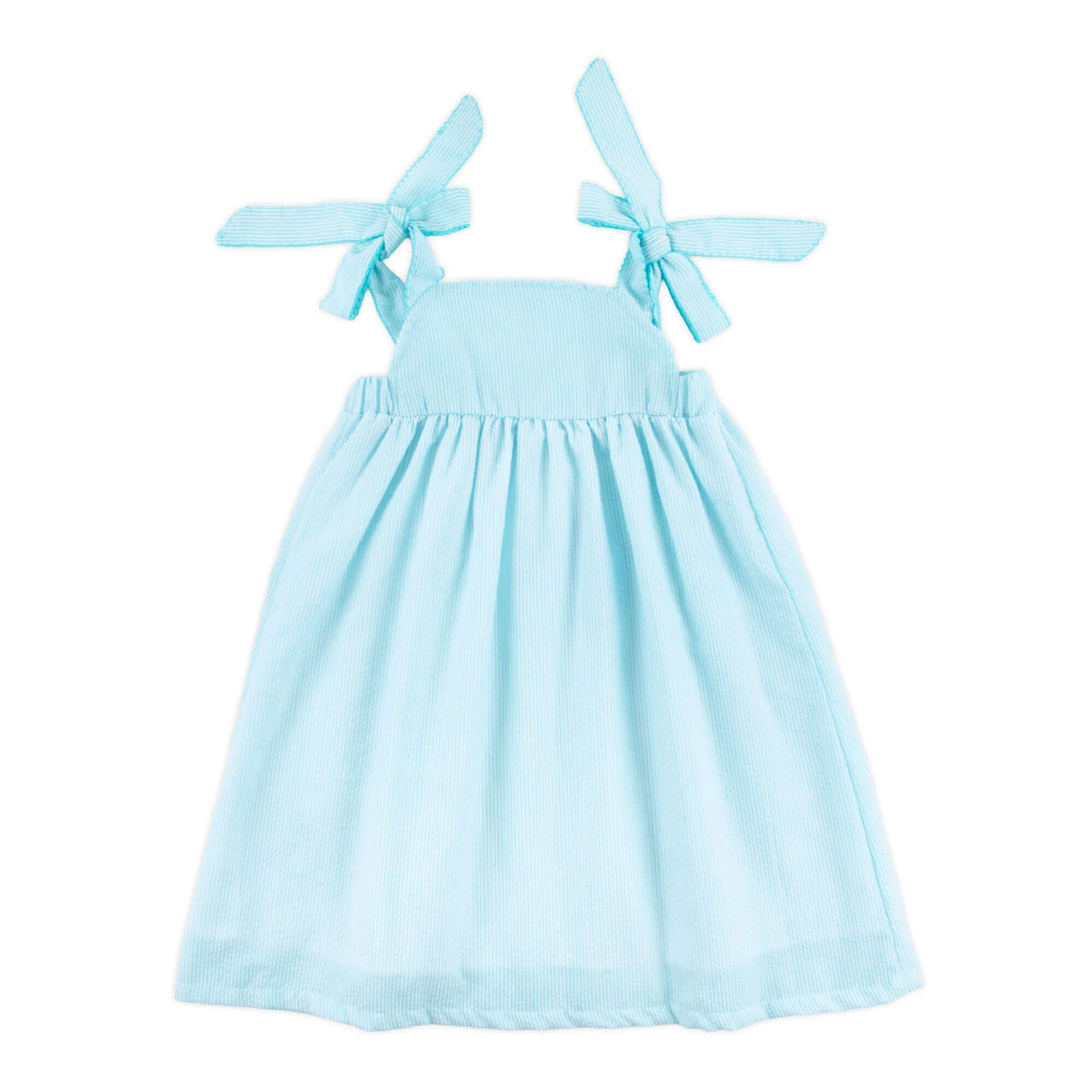 Turquoise Stripe Skyler Dress - Image 4