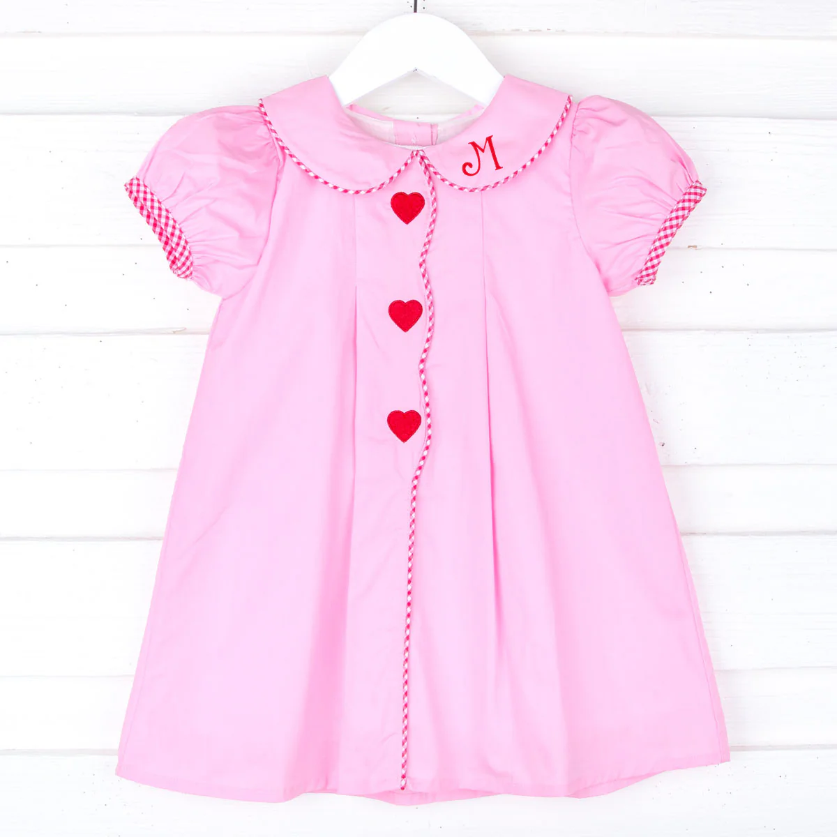 Valentine Hearts Pink Jane Dress - Image 2