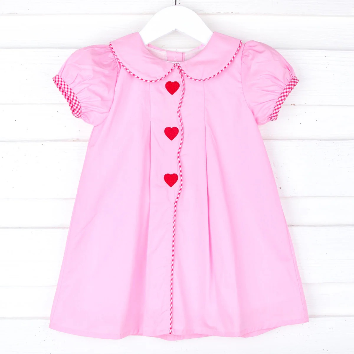 Valentine Hearts Pink Jane Dress - Image 4