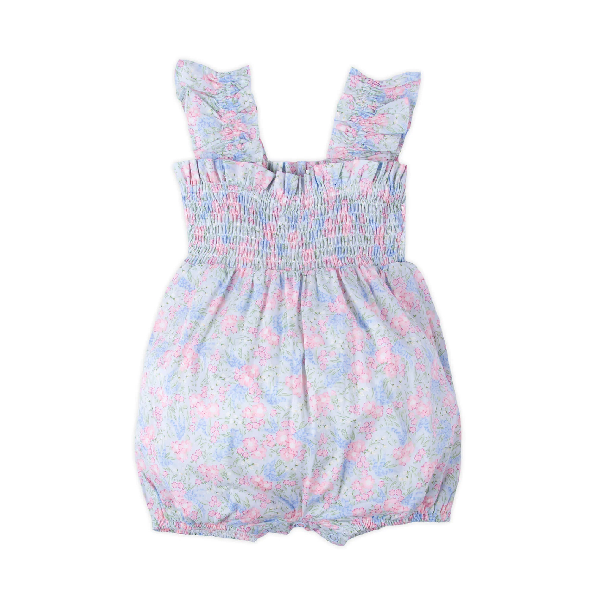Vintage Garden Blue Smocked Hannah Bubble - Image 2