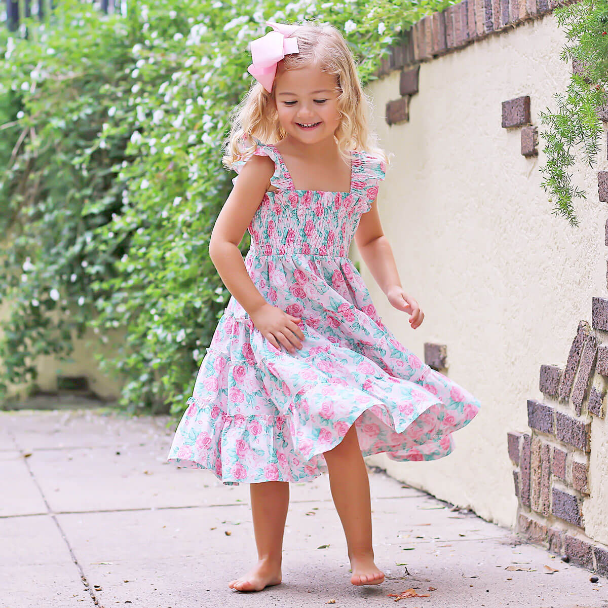 Vintage Rose Willow Dress - Image 4