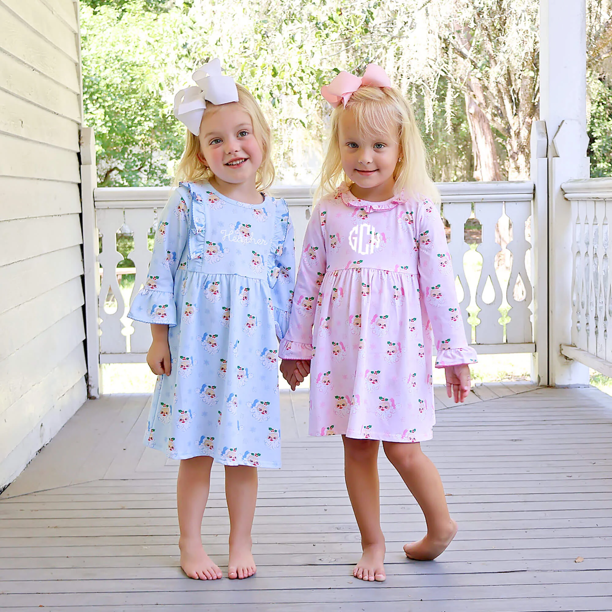 Vintage Santa Pink Eden Dress - Image 5