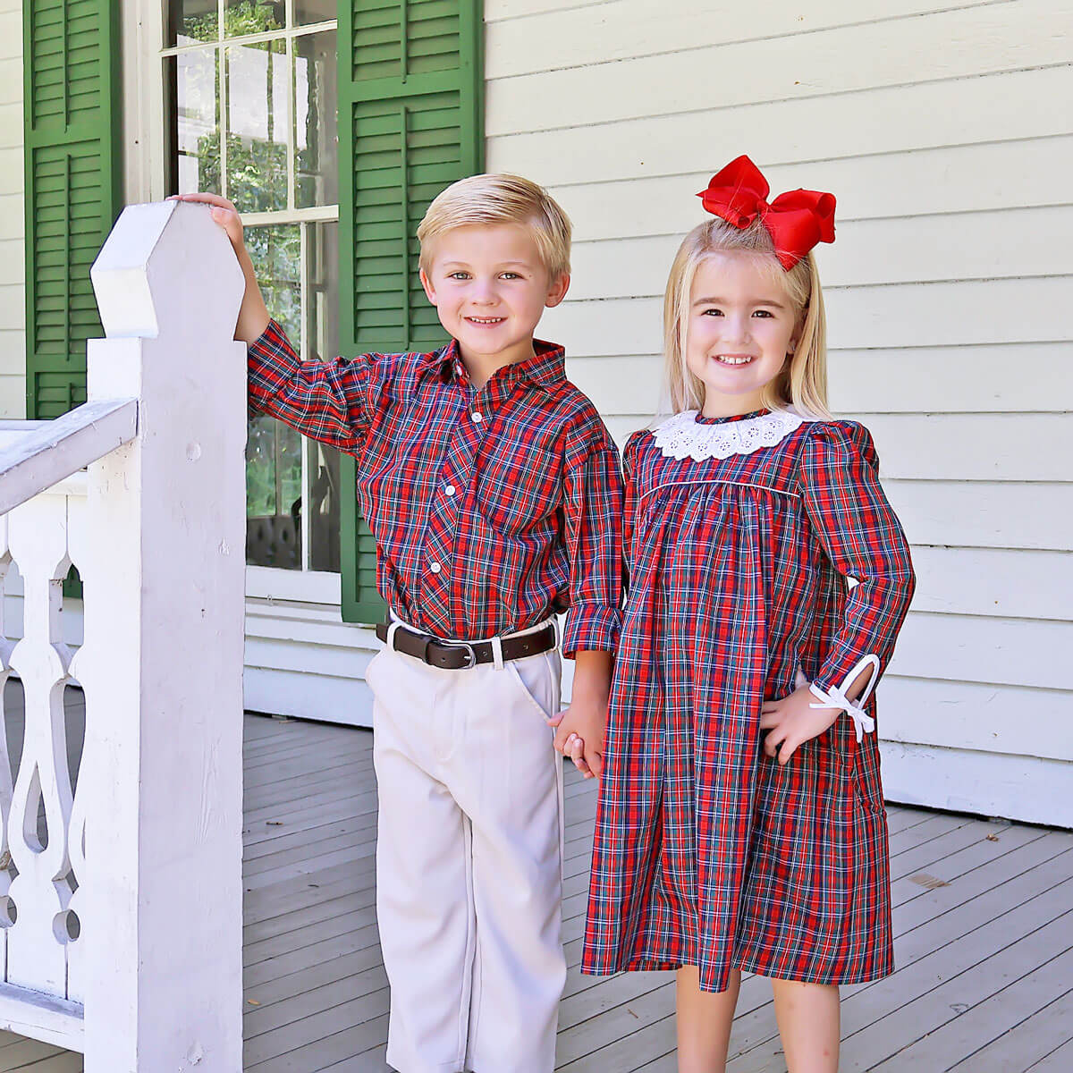 Christmas Eve Plaid Button Down - Image 4