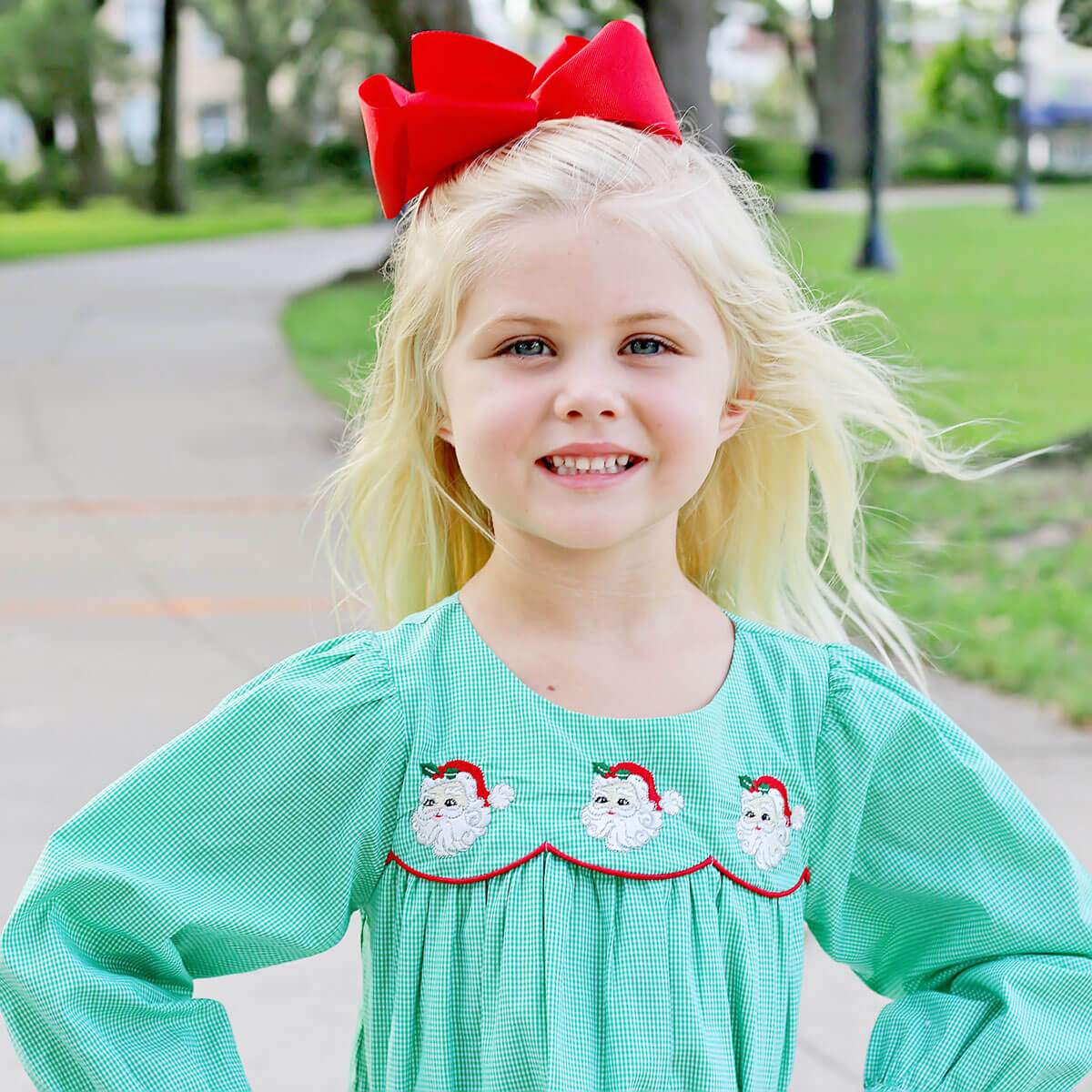 Waiting For Santa Amelia Long Sleeve Dress - Image 2