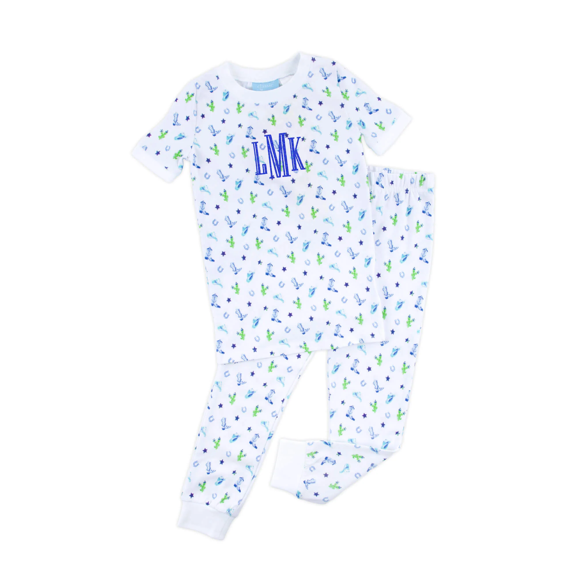 Round Top Blue Pajamas - Image 3
