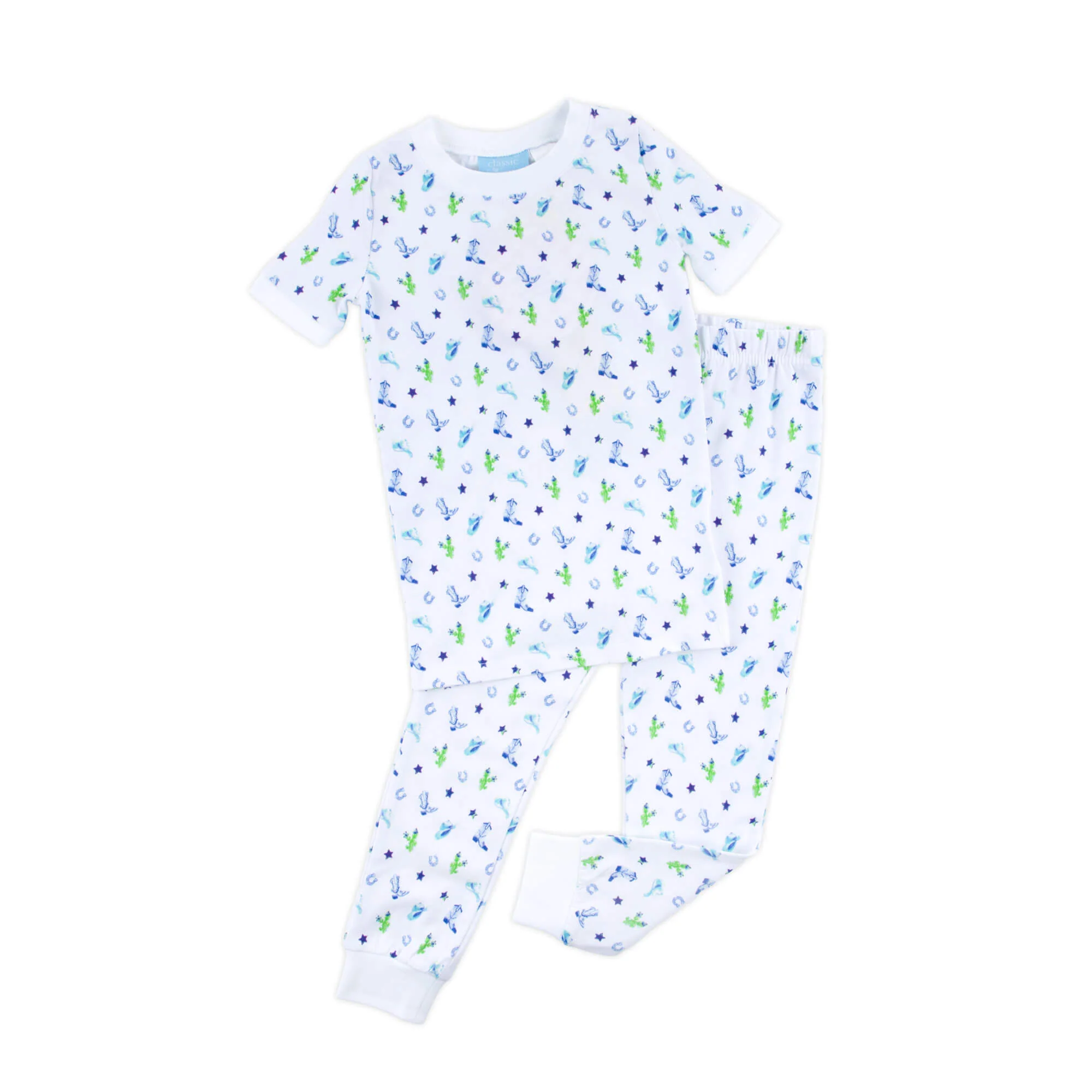 Round Top Blue Pajamas - Image 5