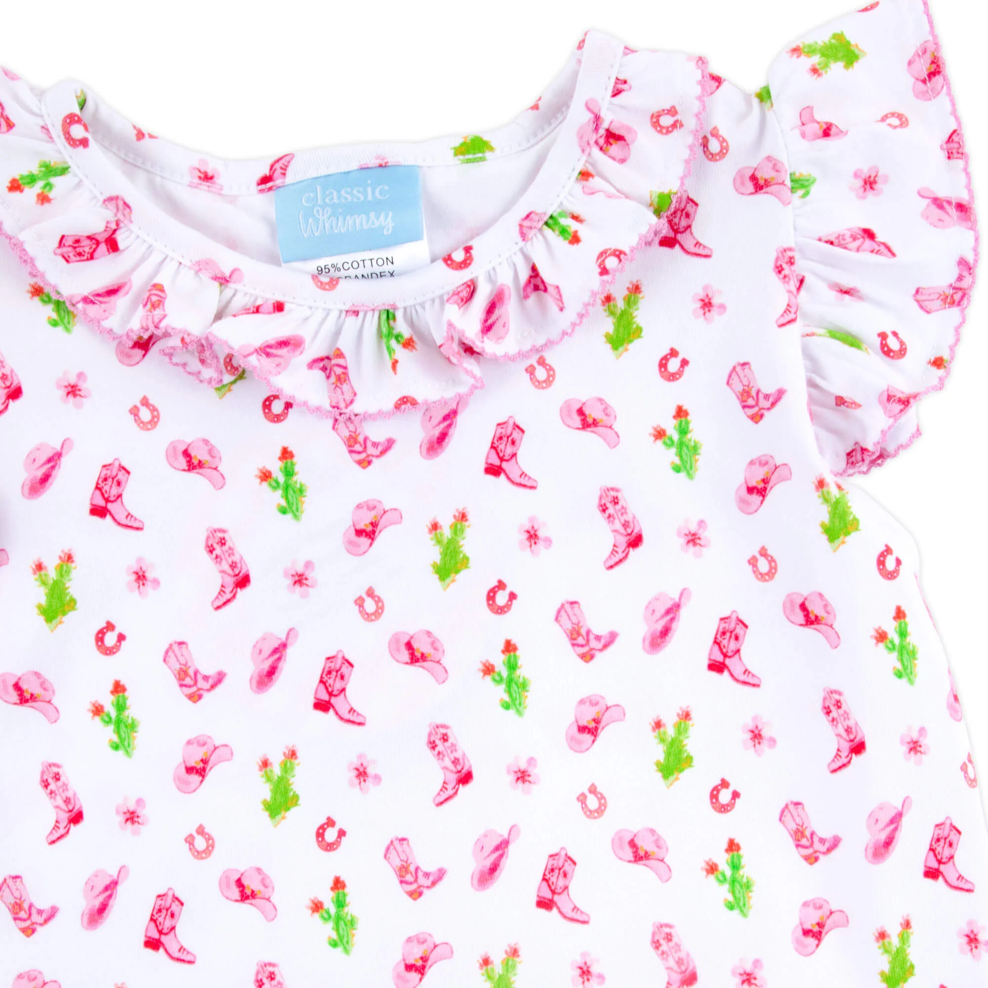 Round Top Pink Adalyn Dress - Image 2