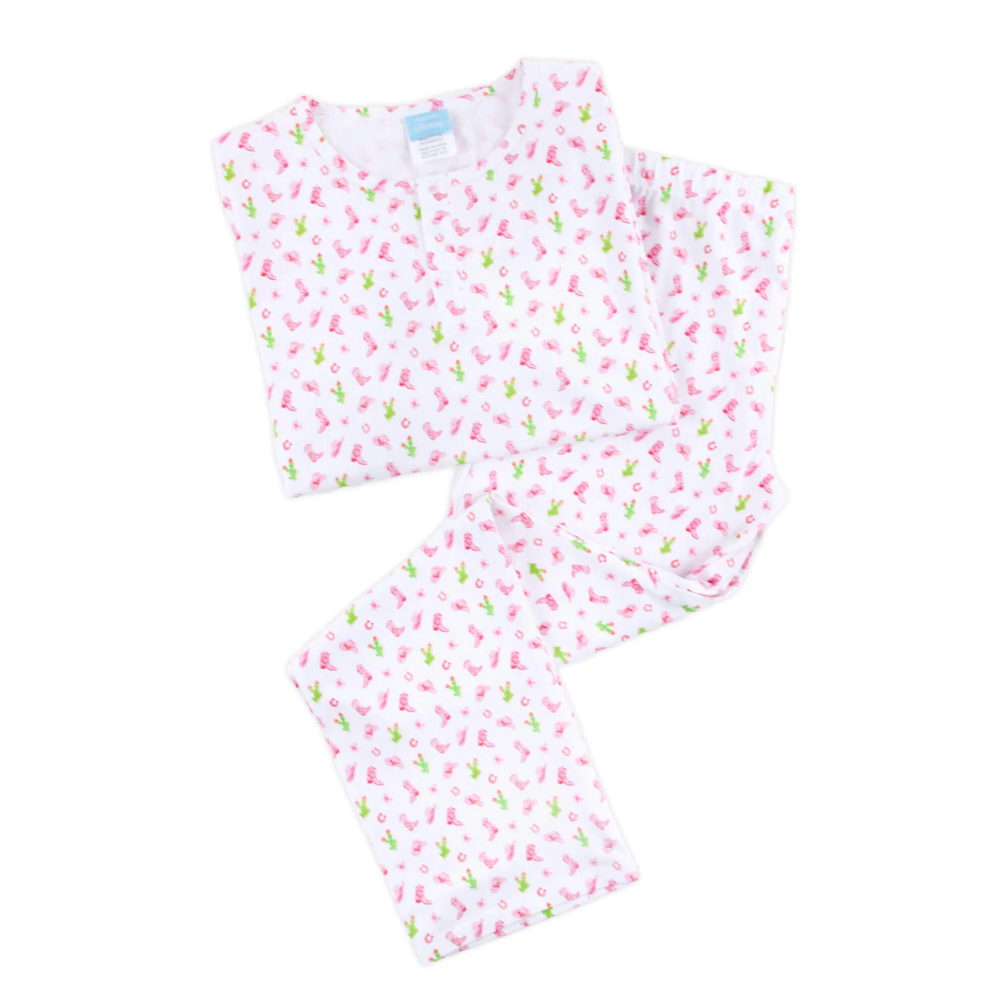 Round Top Pink Women's Pajamas - Image 3