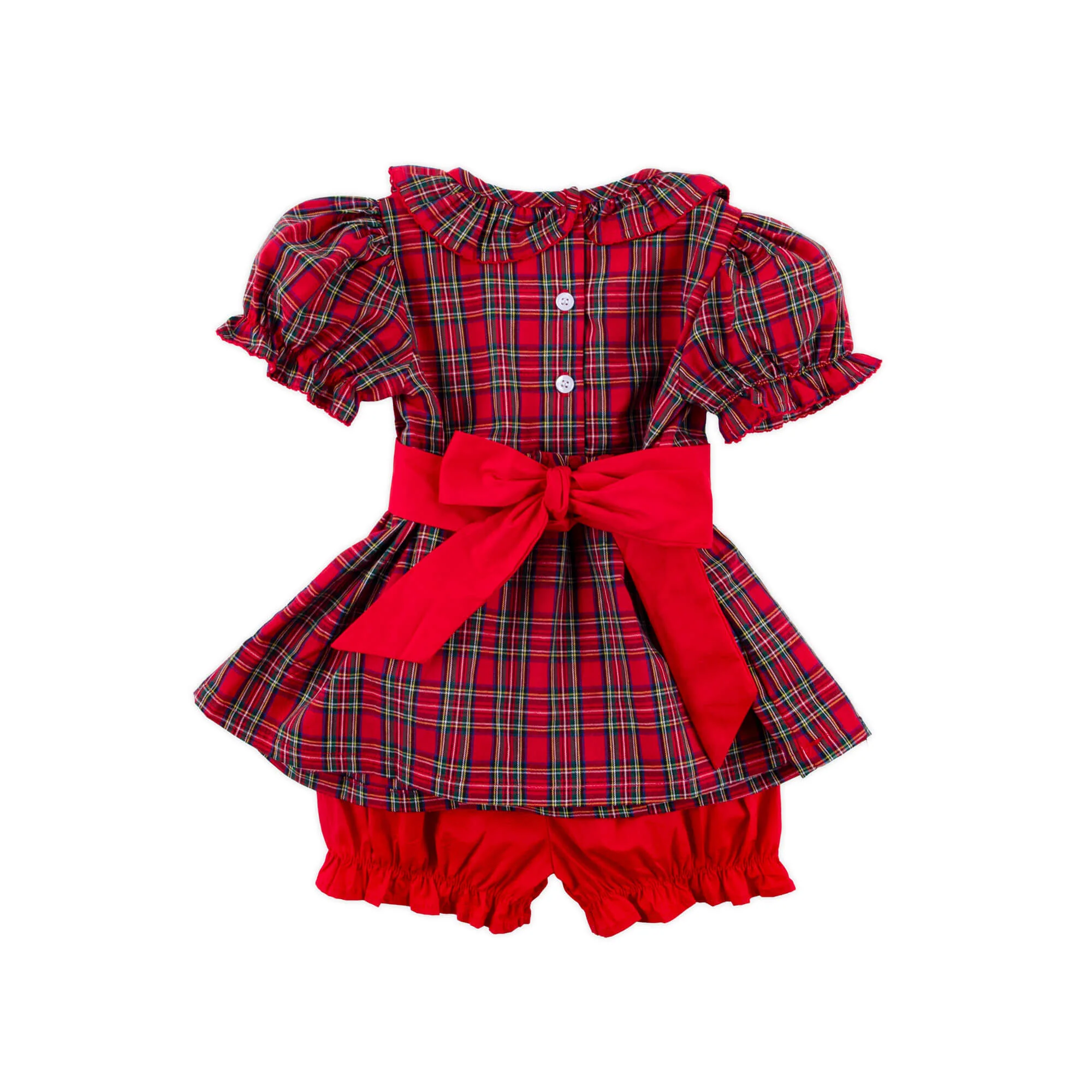 Westmount Plaid Red Paige Bloomer Set - Image 4