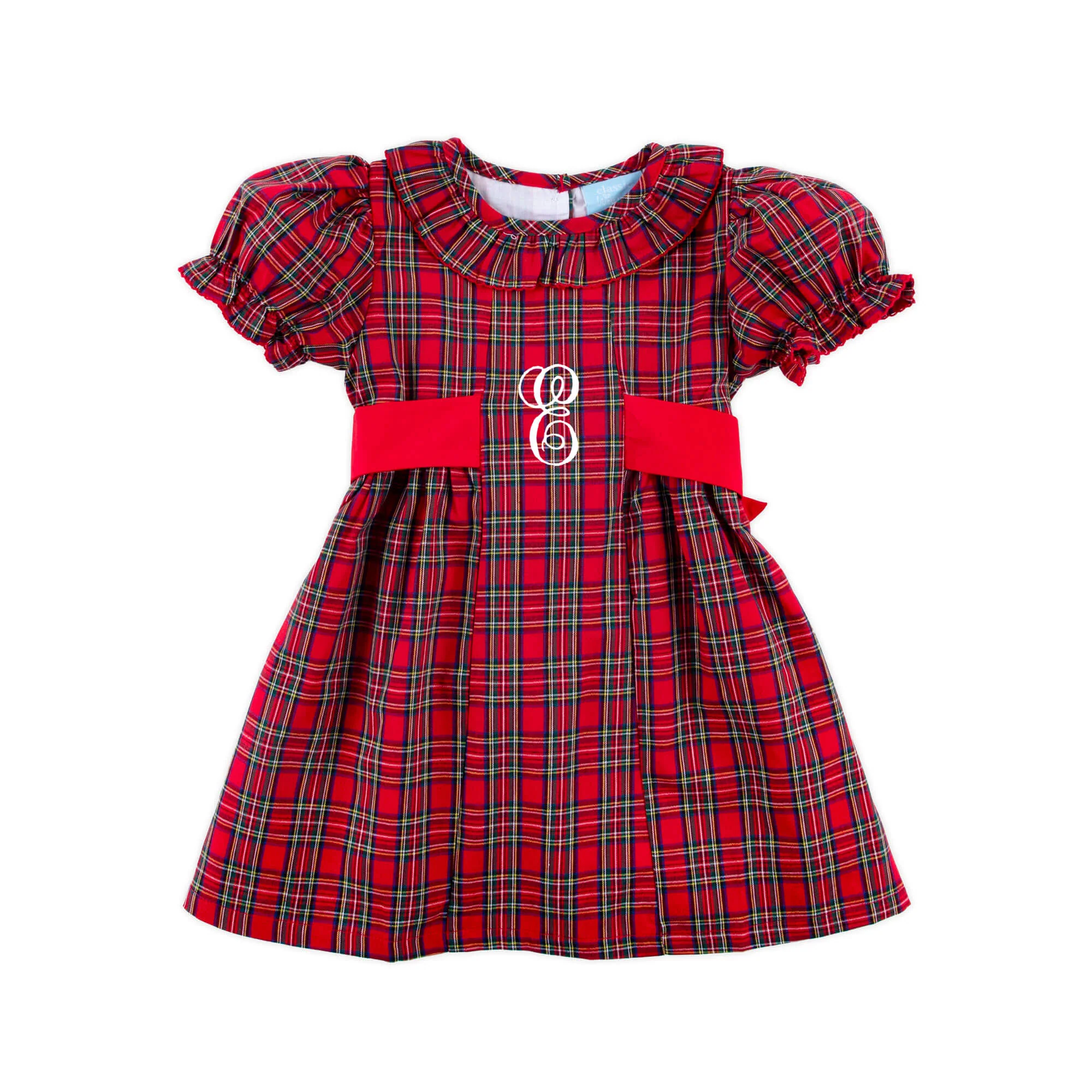 Westmount Plaid Red Paige Dress - Image 2