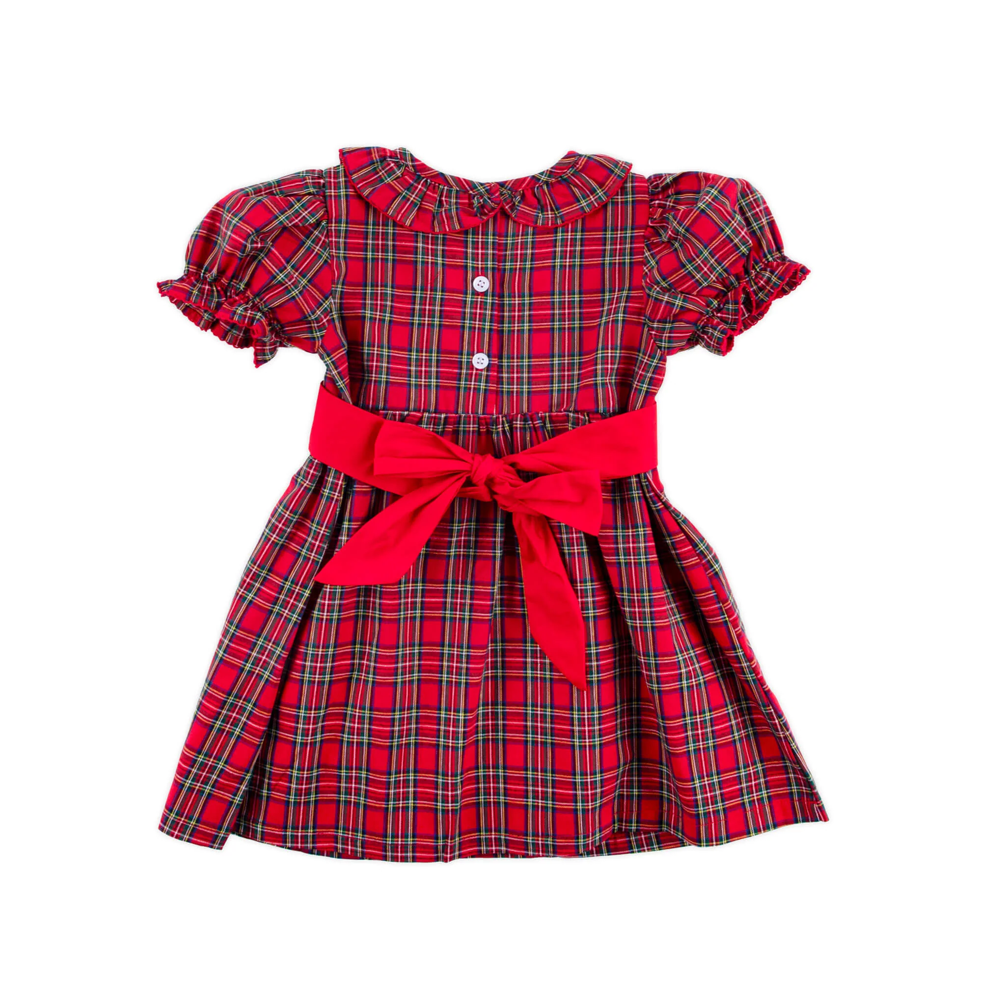 Westmount Plaid Red Paige Dress - Image 4