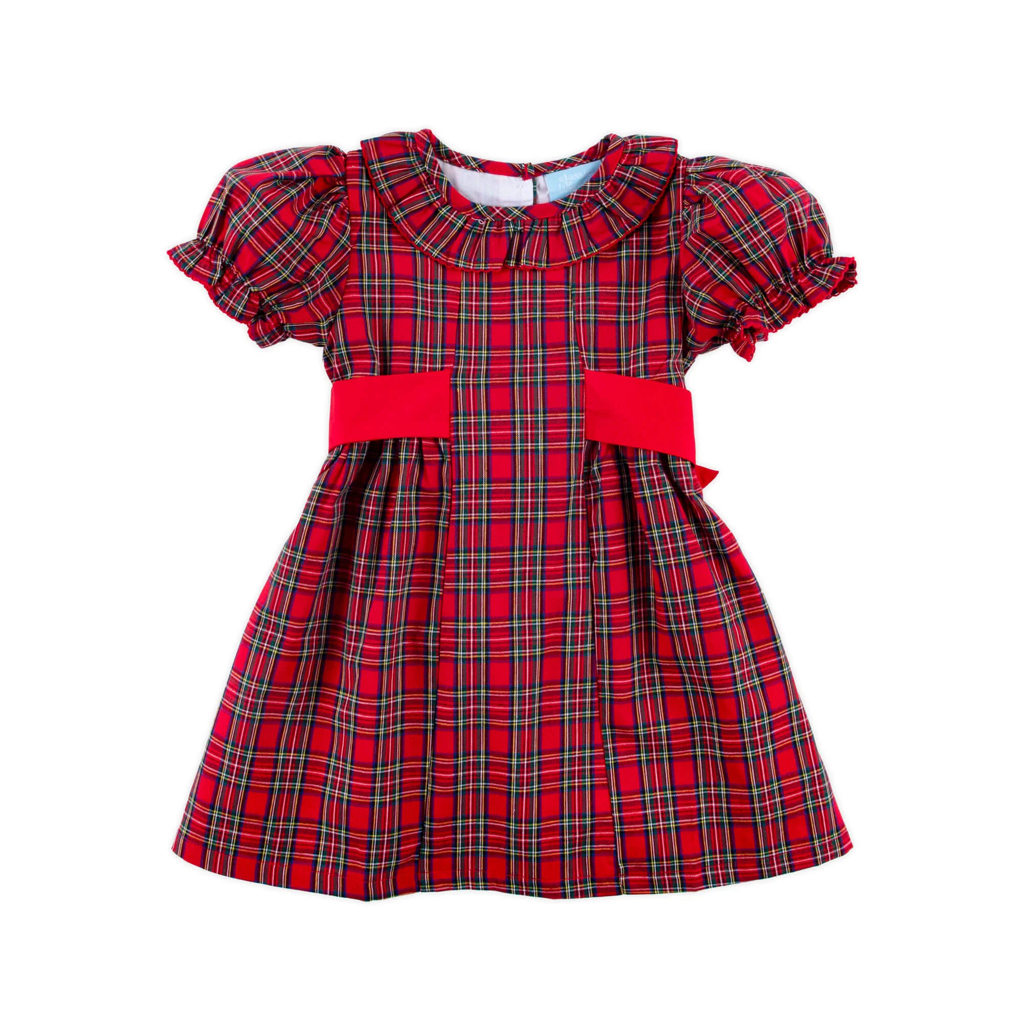 Westmount Plaid Red Paige Dress - Image 7