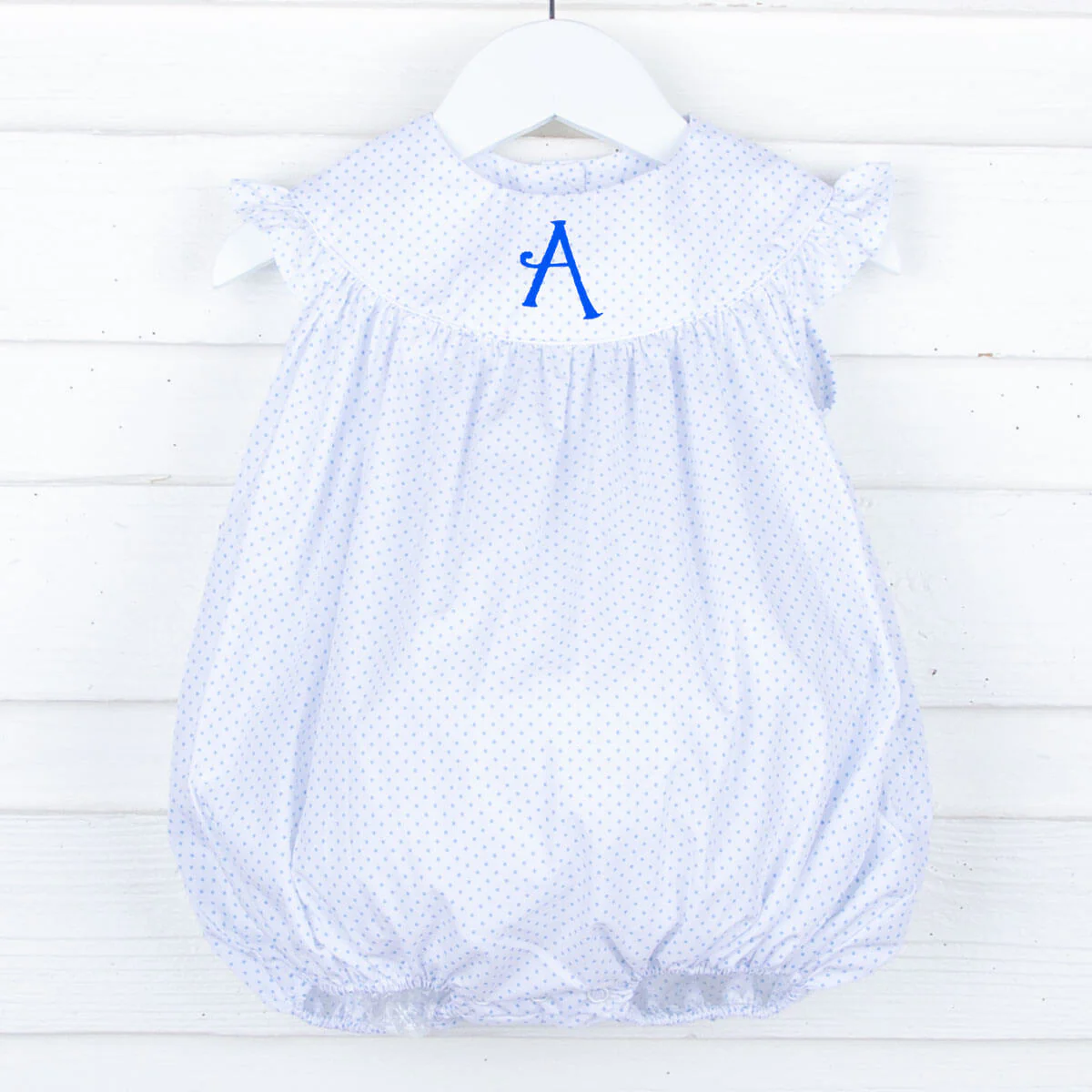 Light Blue Polka Dot Lucy Bubble - Image 3