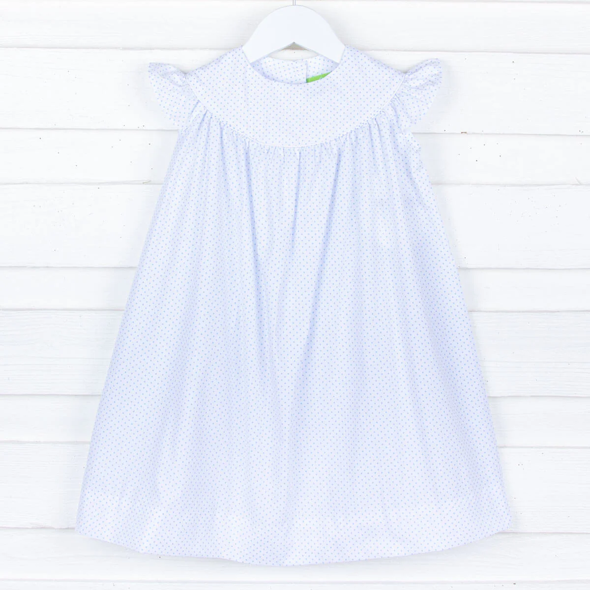 Light Blue Polka Dot Lucy Dress - Image 2