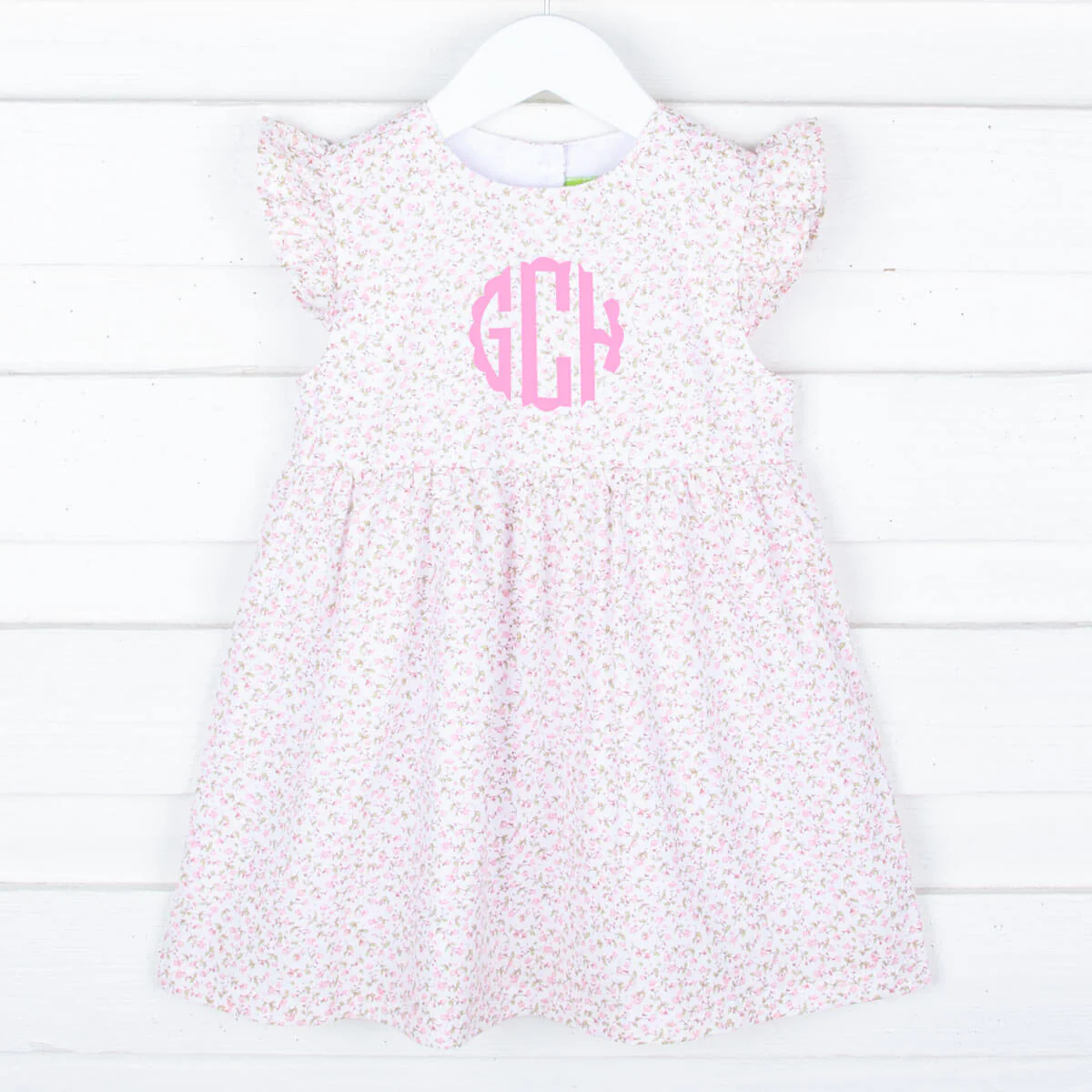 Sweet Rose Pink Floral Anna Dress - Image 3
