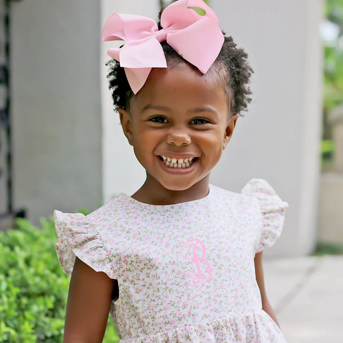 Sweet Rose Pink Floral Anna Dress - Image 4