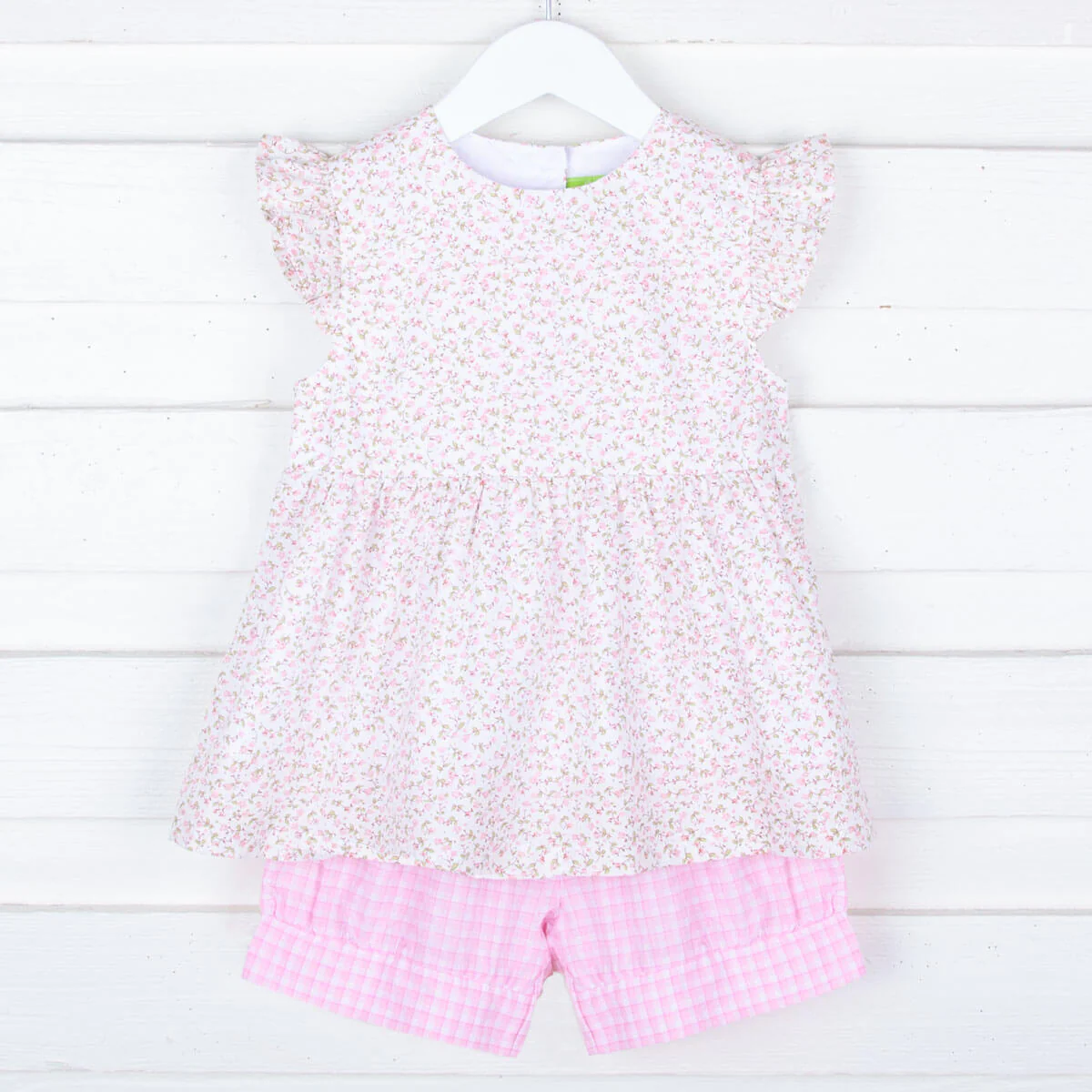 Sweet Rose Pink Floral Anna Short Set - Image 4