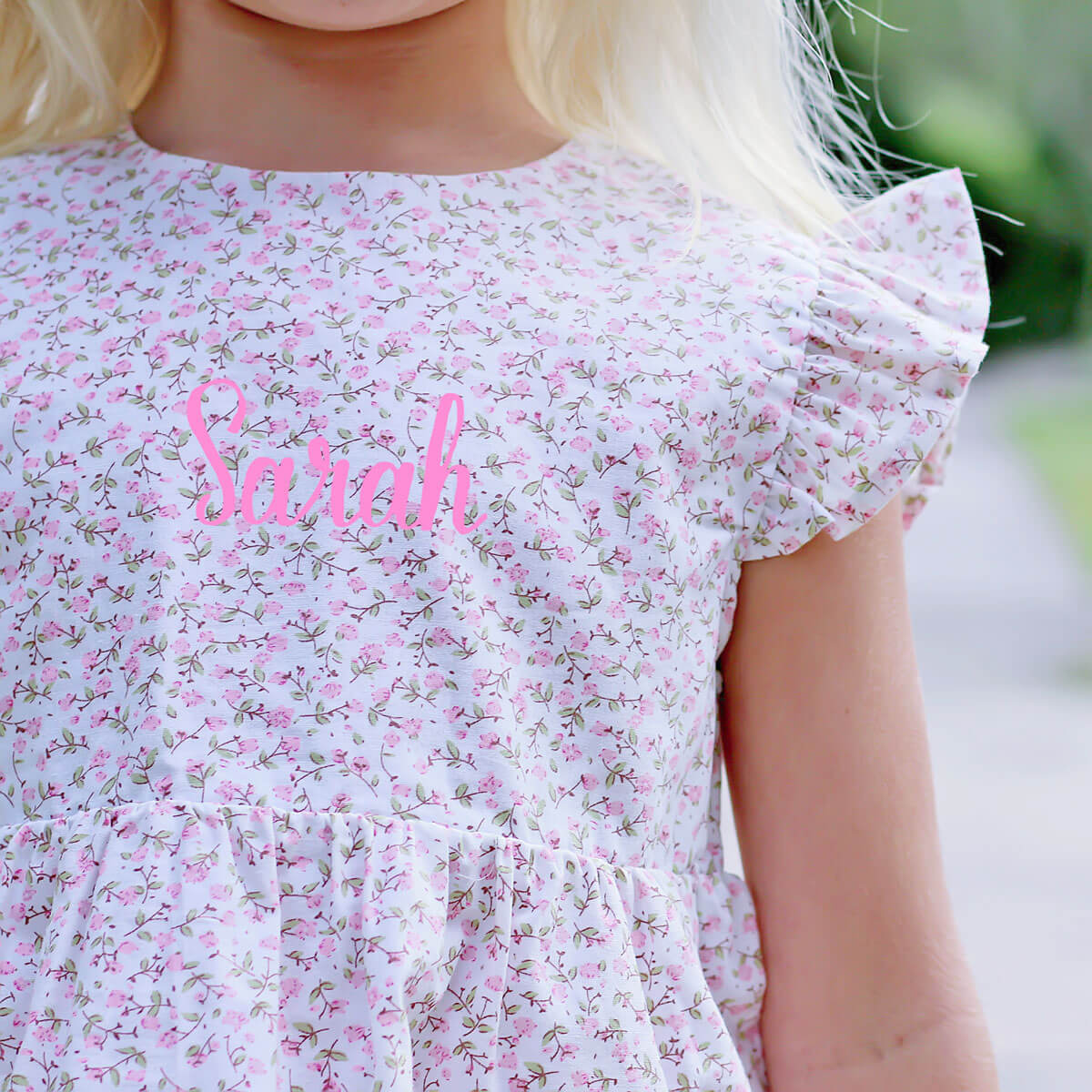 Sweet Rose Pink Floral Anna Short Set - Image 6