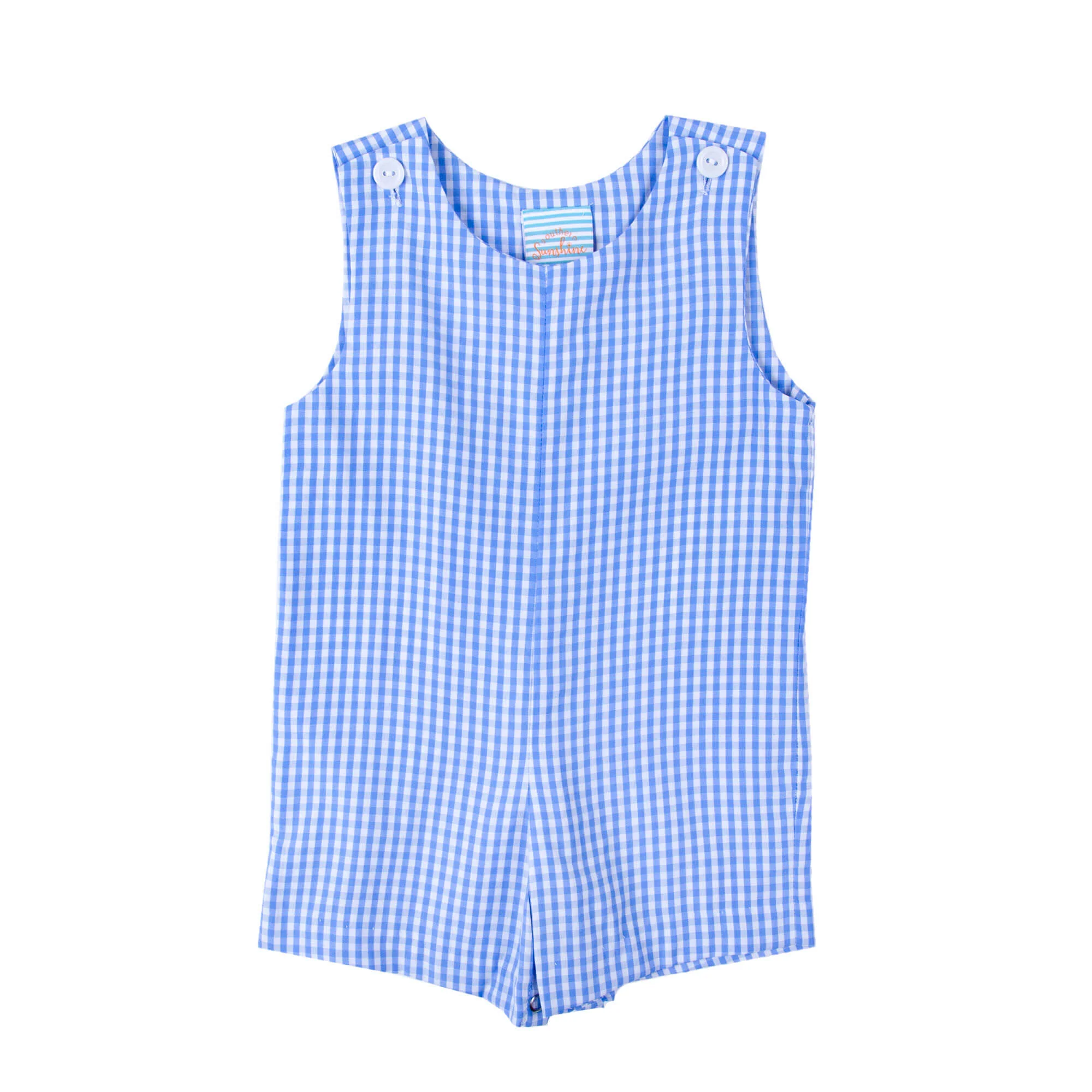 Blue Gingham Jon Jon - Image 2