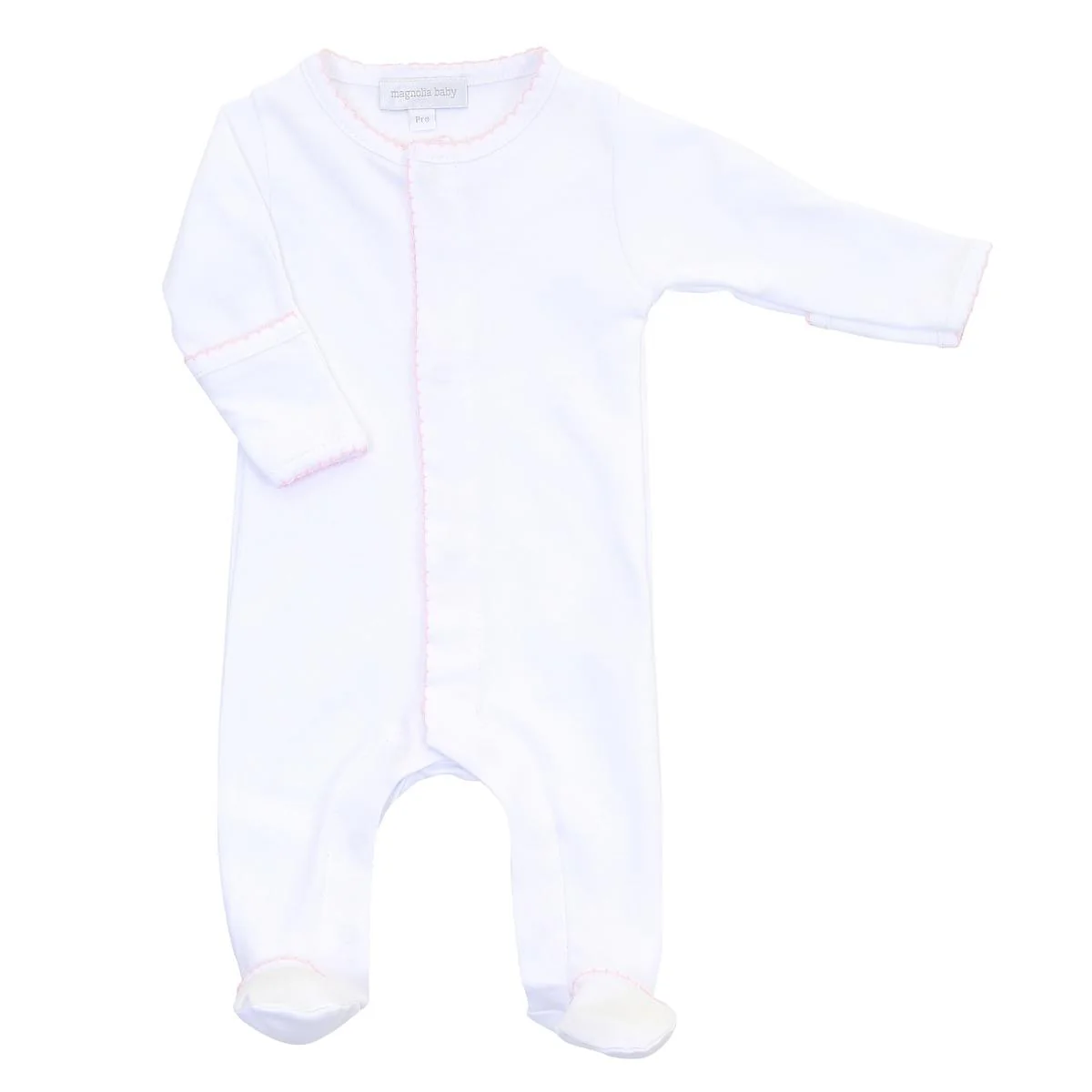 White Essentials Footie - Image 3