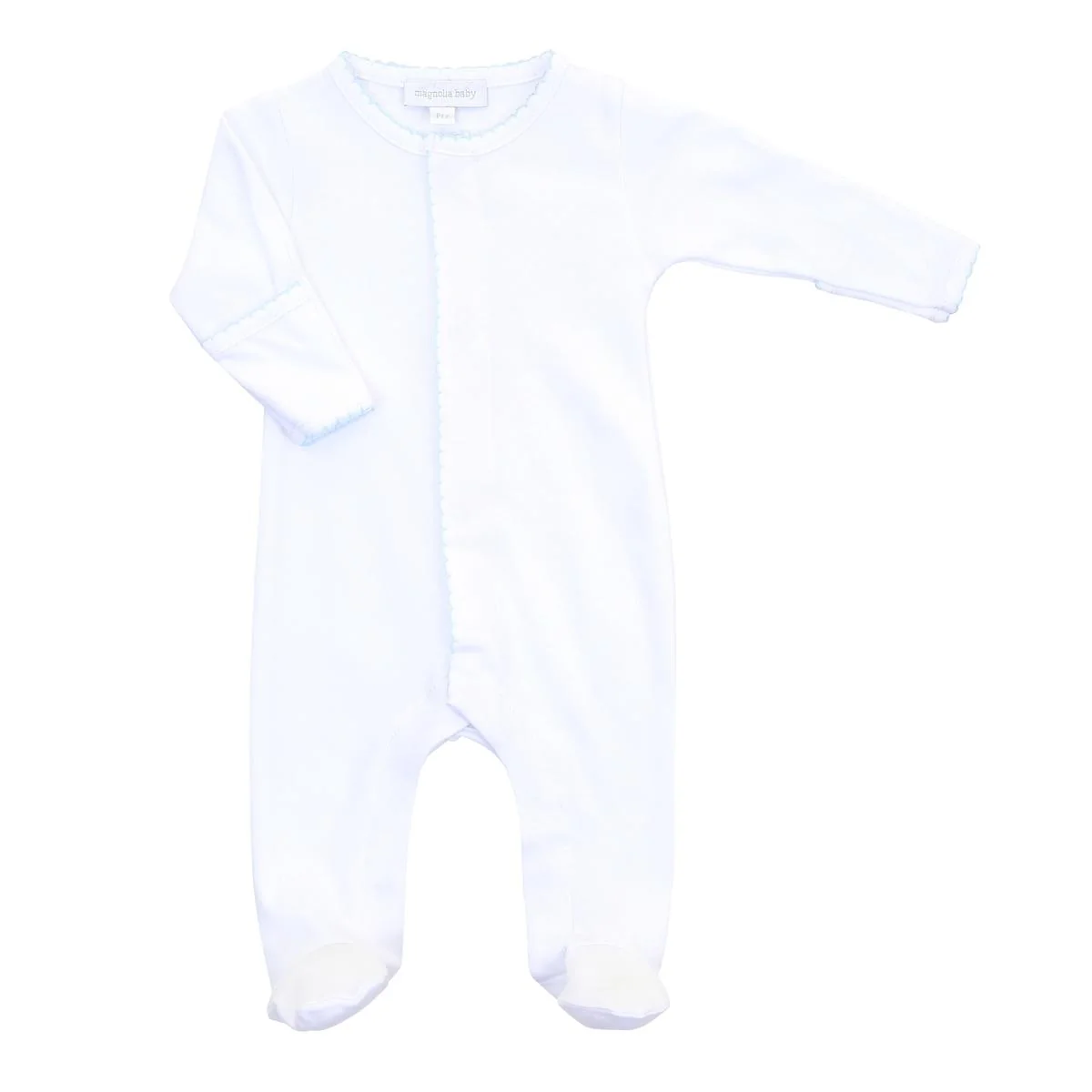 White Essentials Footie - Image 4
