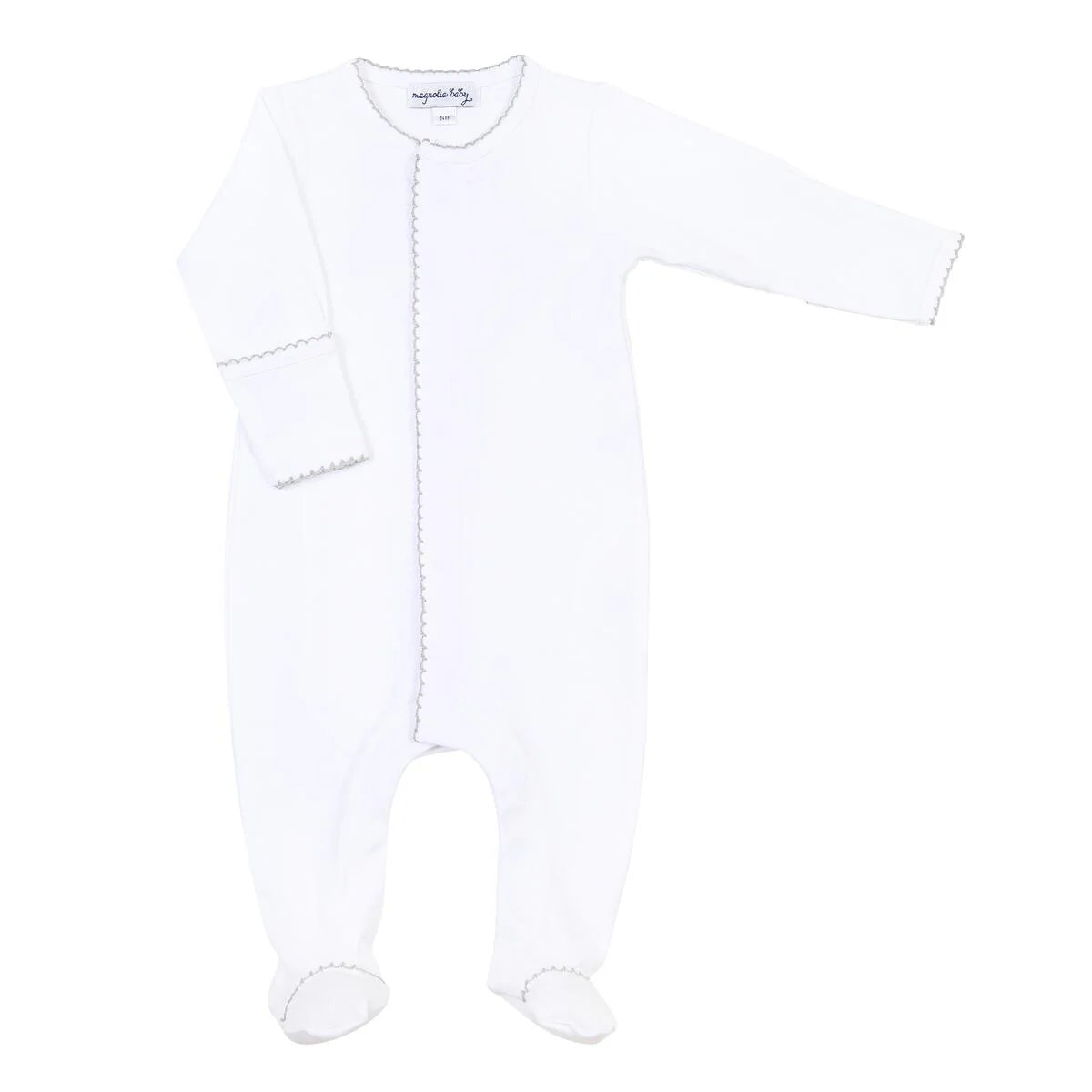 White Essentials Footie - Image 5