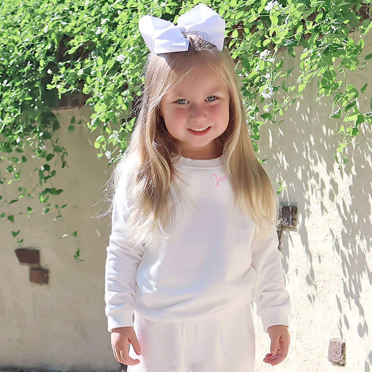 White Jogger Set - Image 3