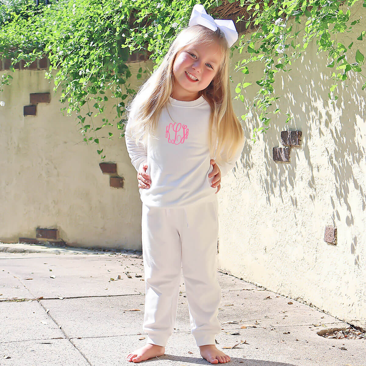 White Jogger Set - Image 6