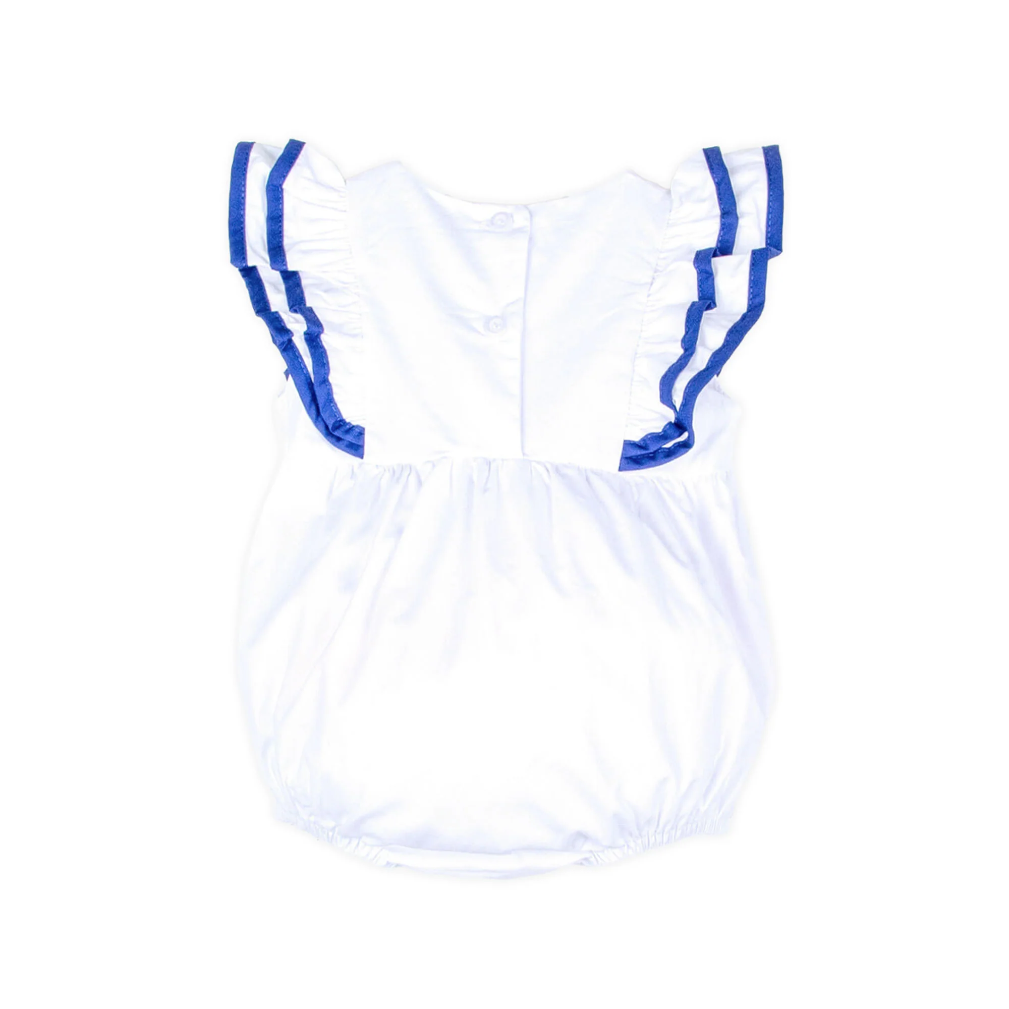 White & Royal Blue Alice Bubble - Image 4