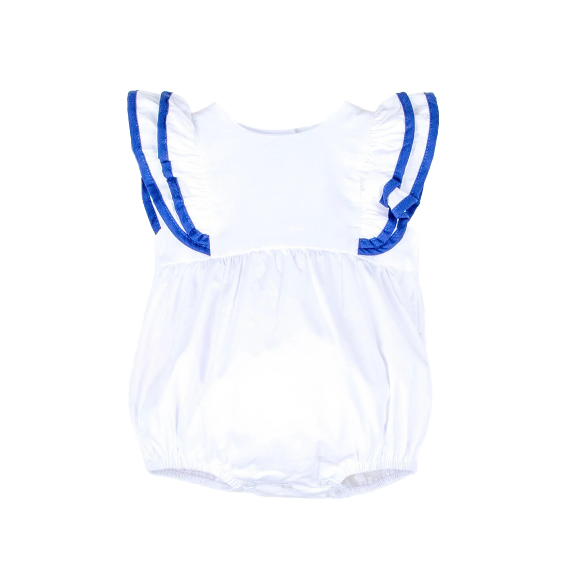 White & Royal Blue Alice Bubble - Image 6