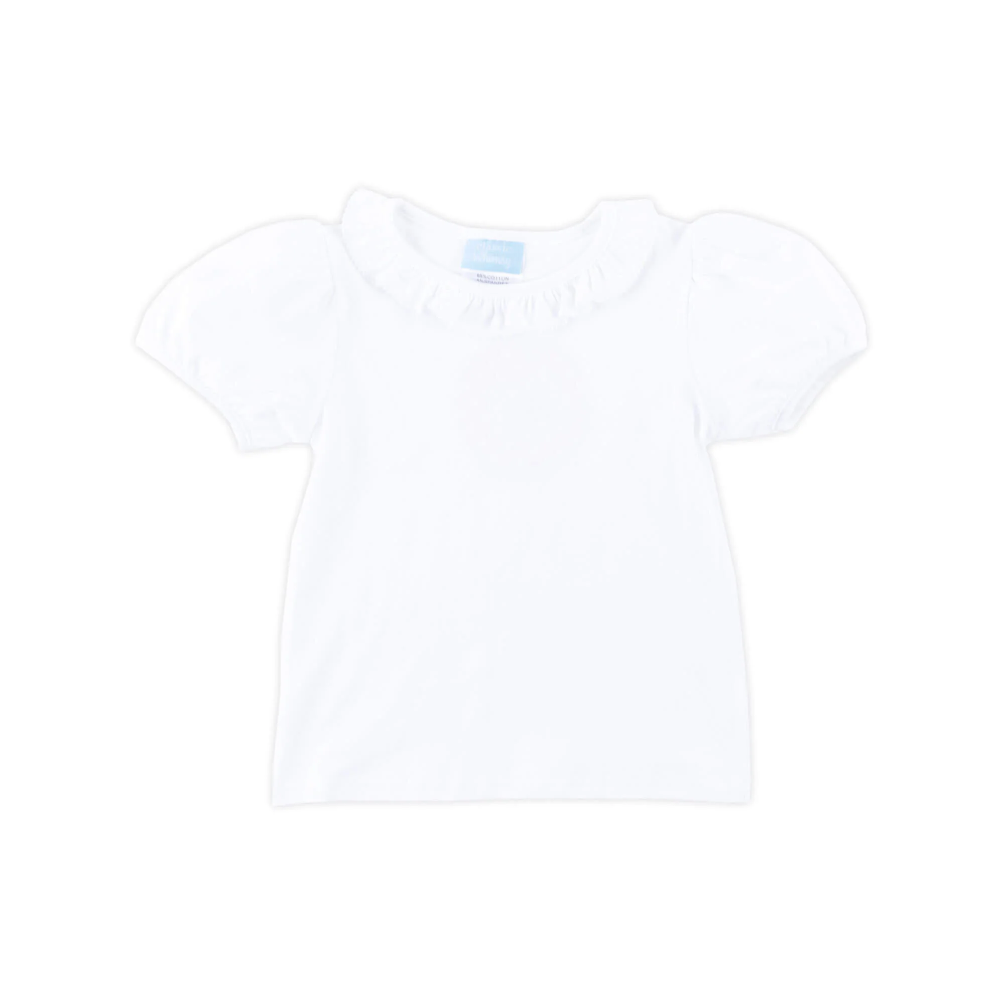 White Ruffle Top - Image 2