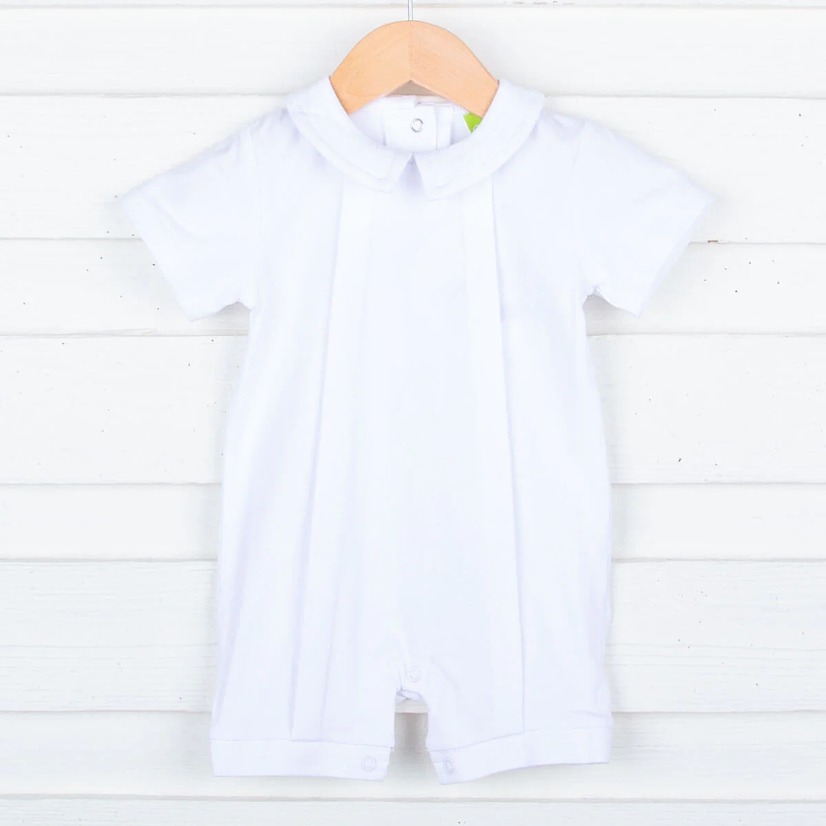 White Sailor Knit Romper - Image 2