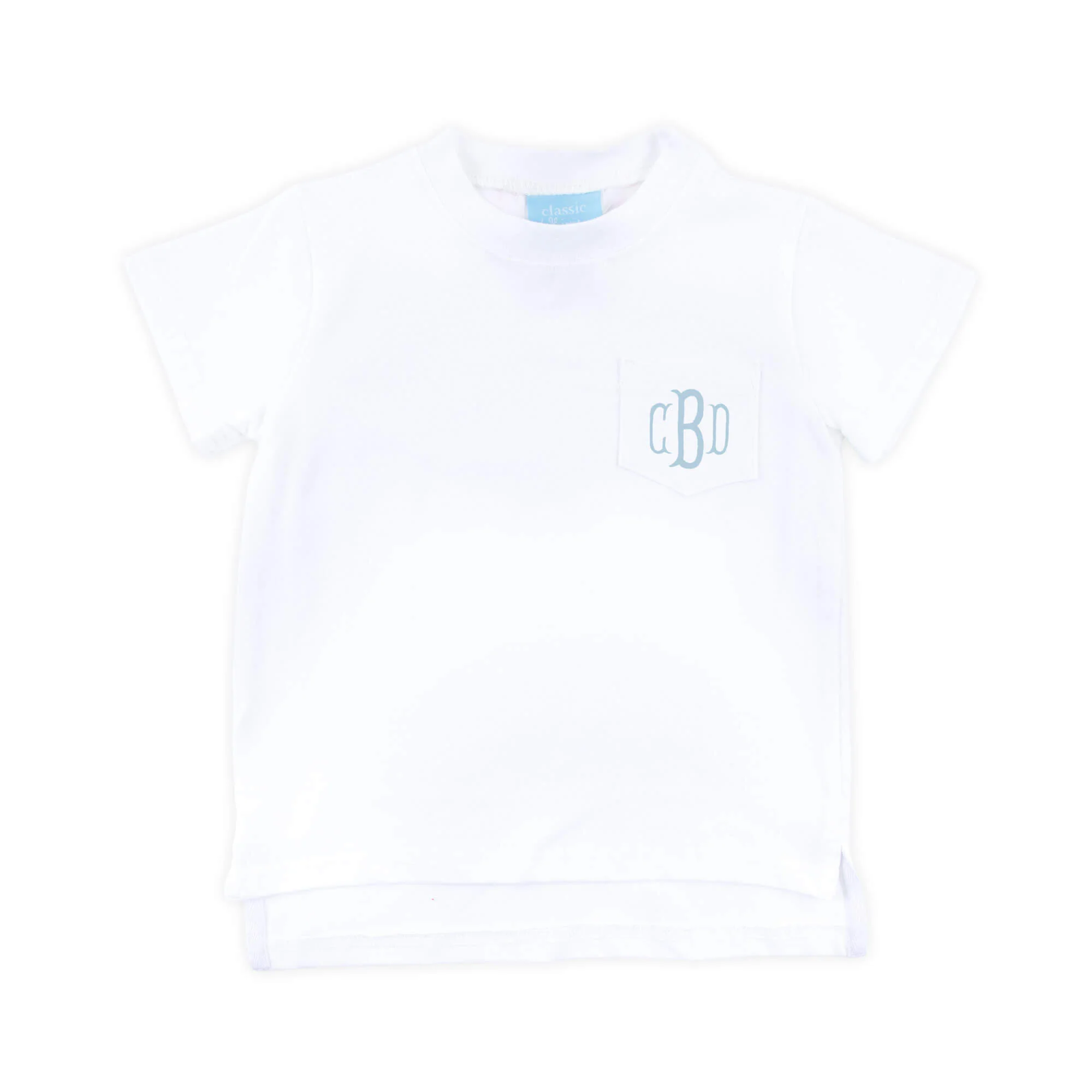 White Short Sleeve Pocket Shirt - Image 2