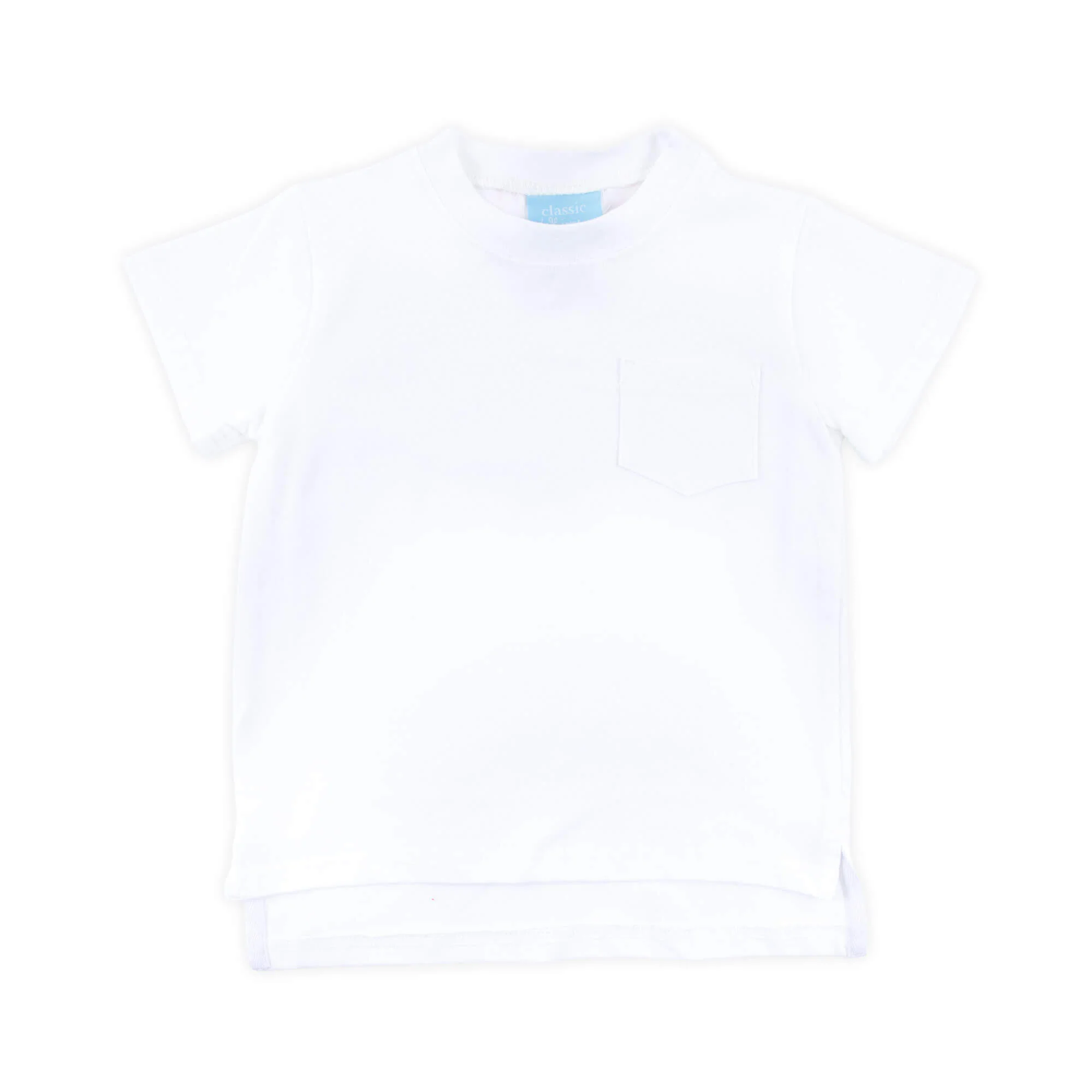 White Short Sleeve Pocket Shirt - Image 5