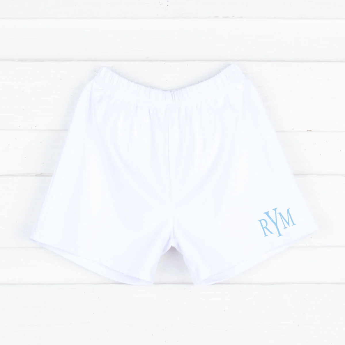 White Performance Shorts - Image 2