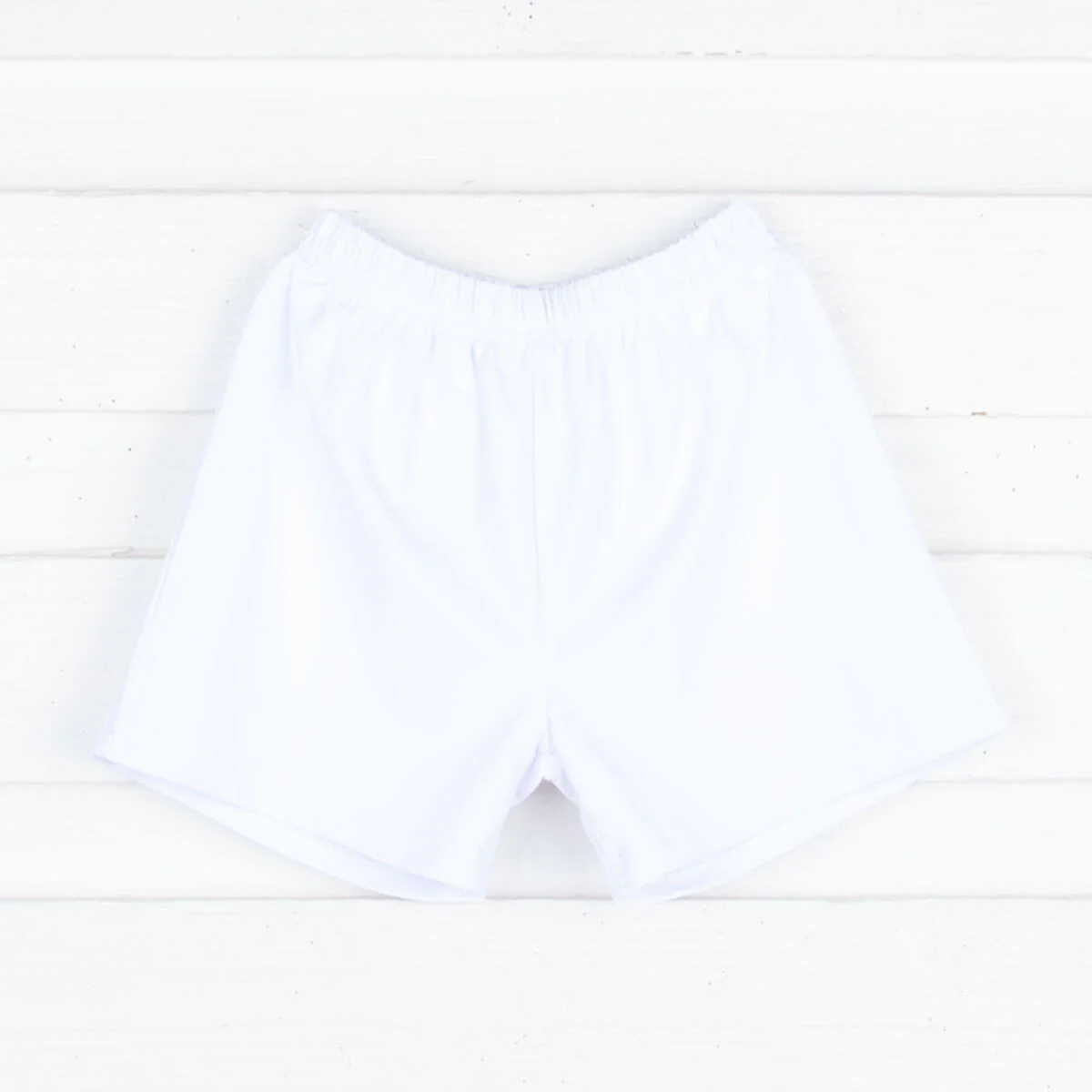 White Performance Shorts - Image 7