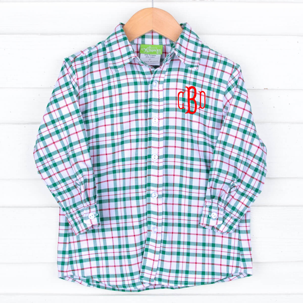 Windsor Plaid Button Down Shirt - Image 2