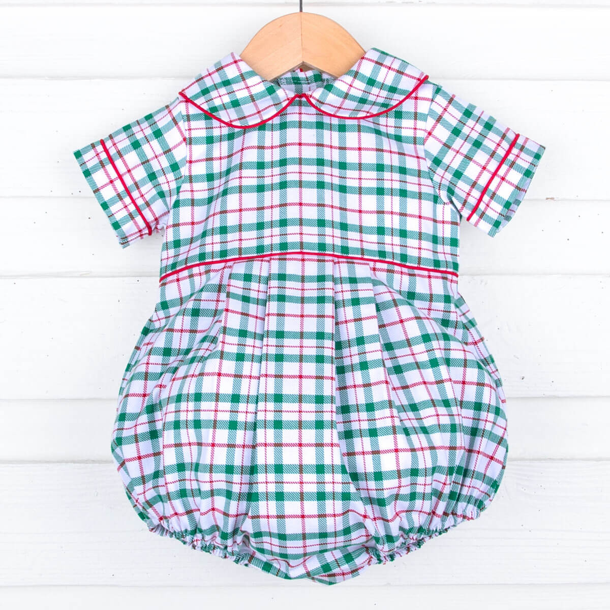 Windsor Plaid Collared Bubble - Image 2
