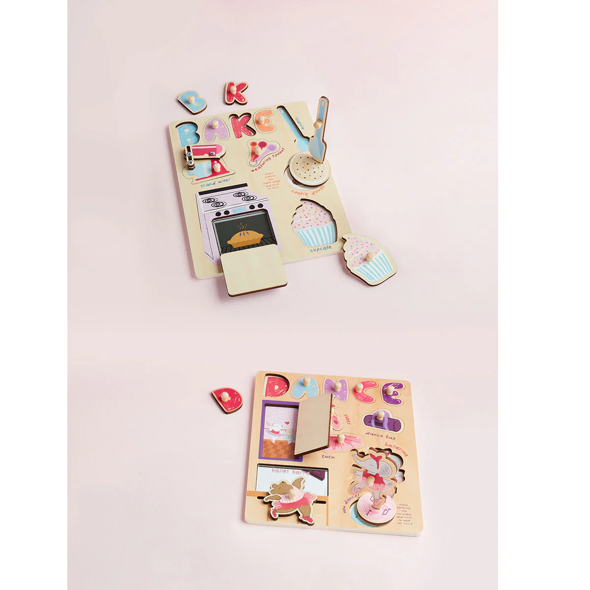 Wooden Activity Puzzle Girl - Image 2